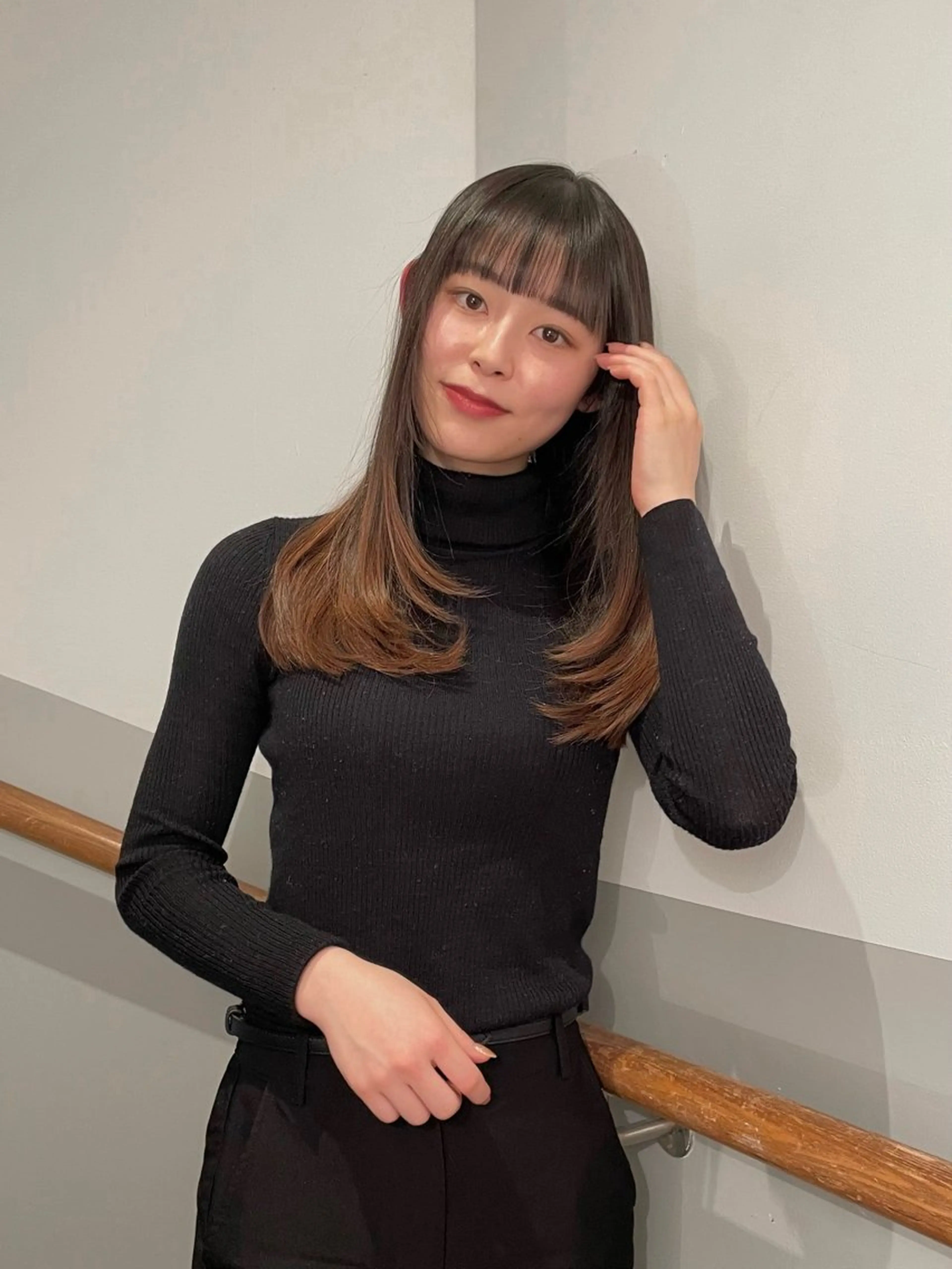 セミロング ボブ／アンニュイ 🌷しだひめな🌷のヘアスタイル