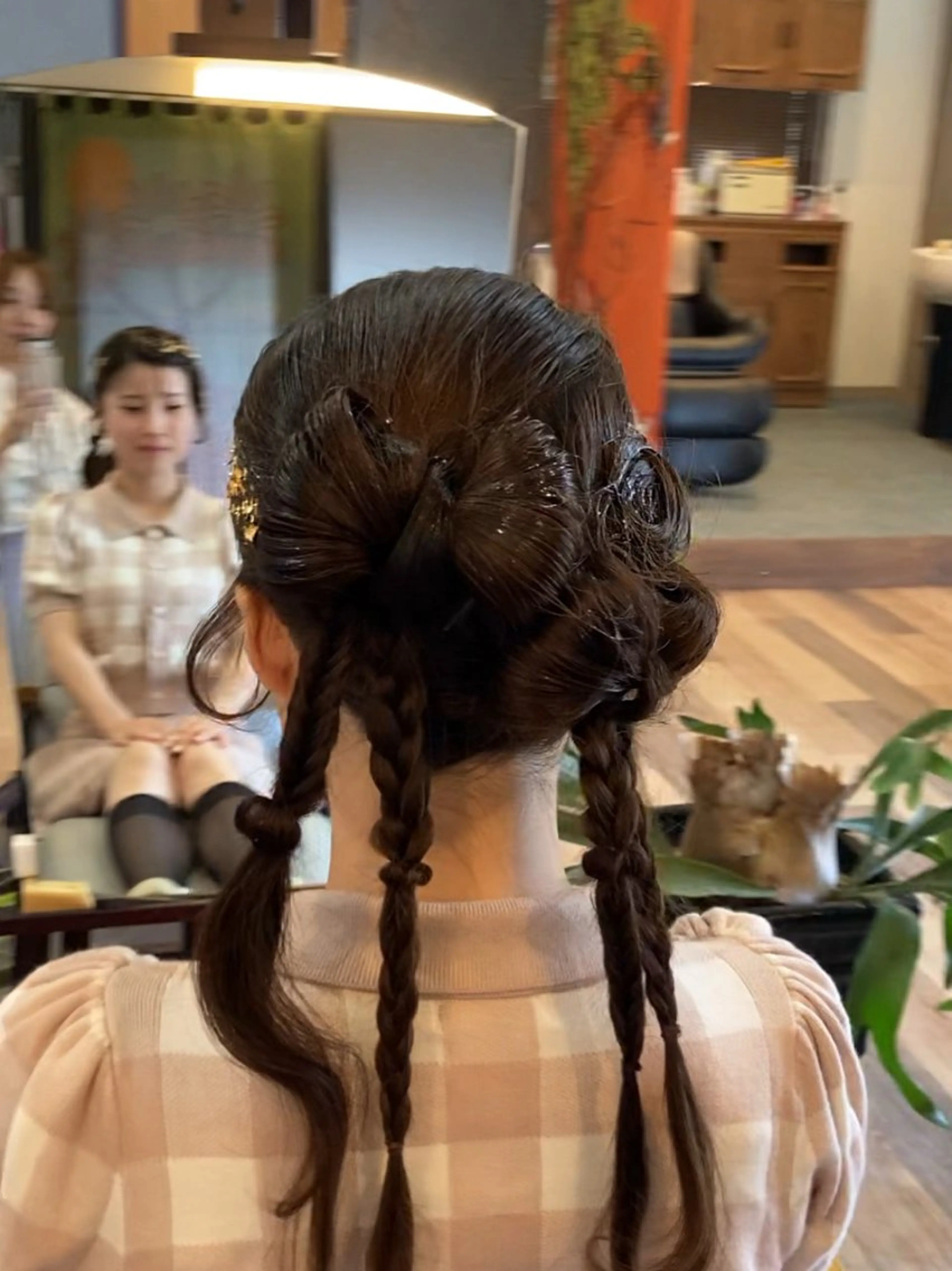 ロング ヘアセット 中野 紹江のマツエク・マツパデザイン