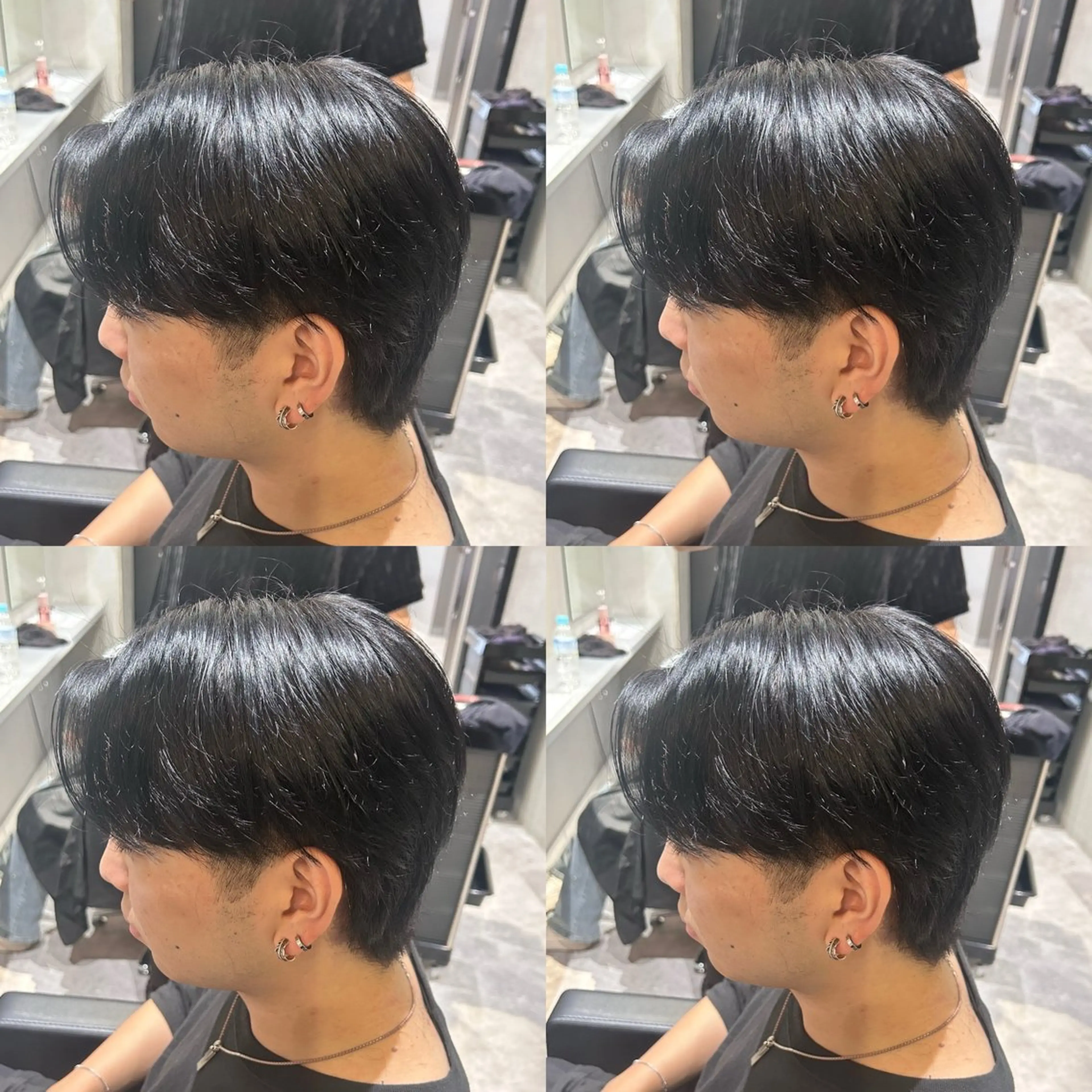 パーマ メンズ カット パーマ 店長✨髪質改善✖️ 透明感カラー／純大のヘアスタイル