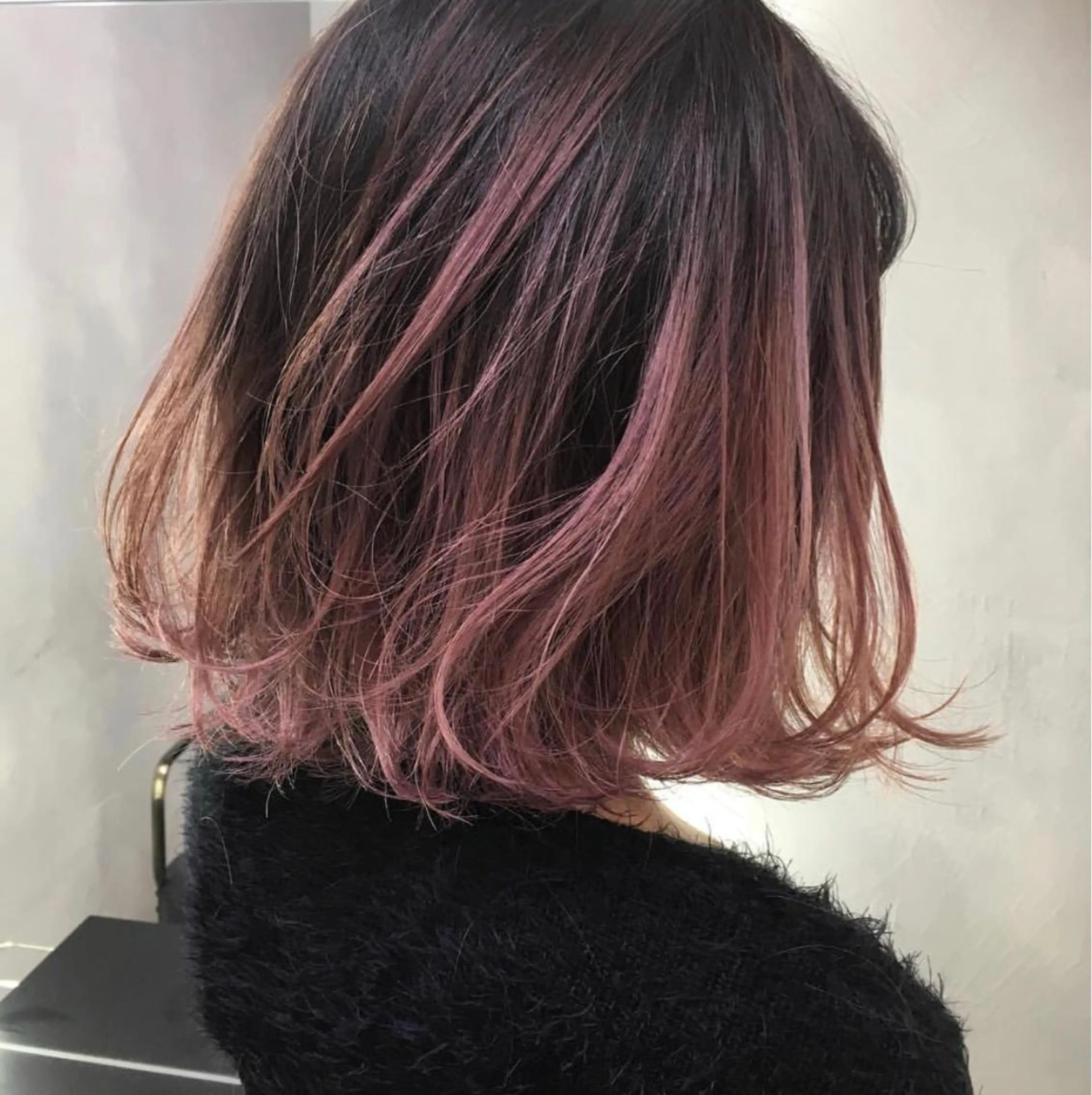 ショート カラー ヘアアレンジ グラデーションカラー ピンクカラー 美髪矯正/透明感カラ ー🫧YUUKI🫧のヘアスタイル