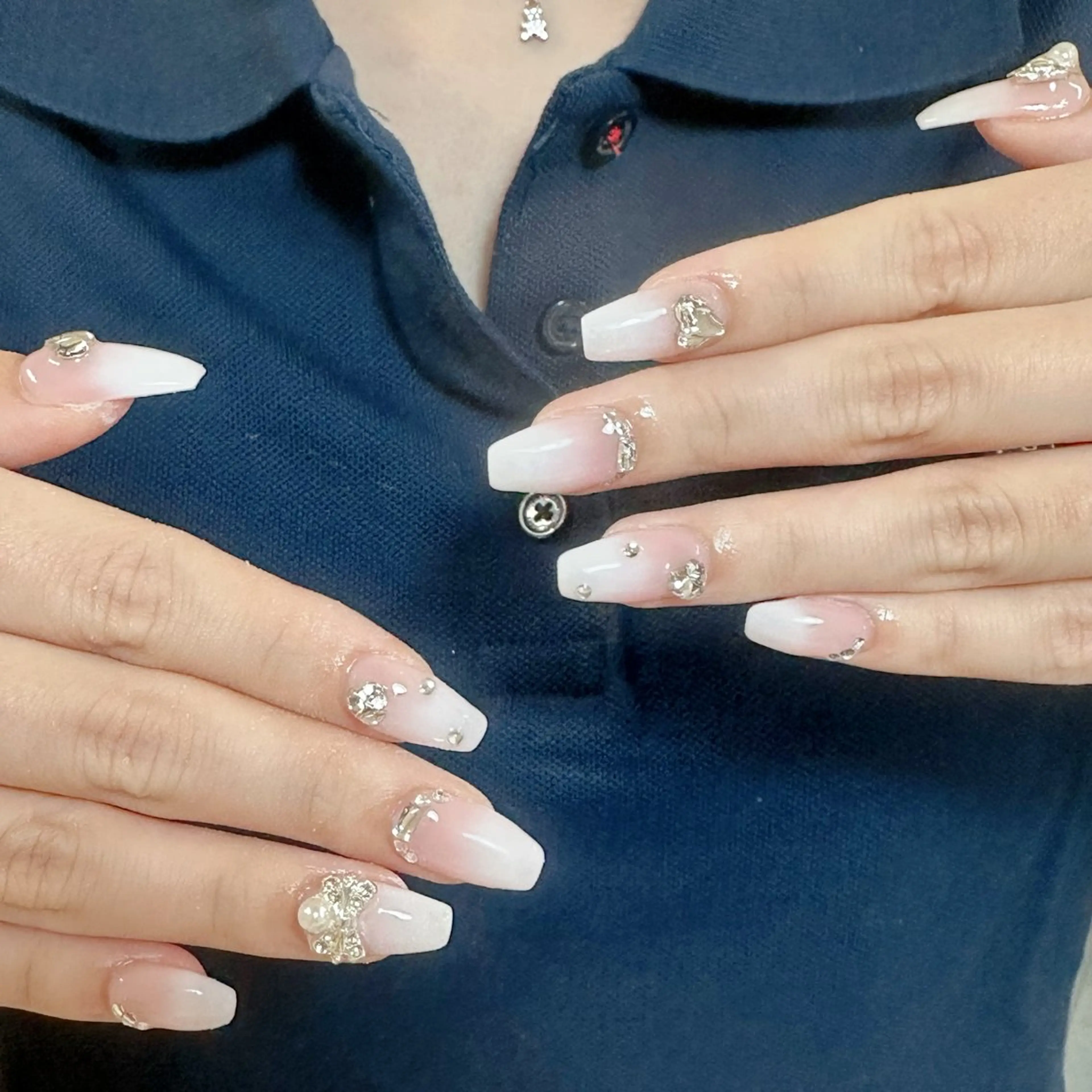 ネイル ハンドネイル 🍄Rina🍄 韓国風ネイルのネイルデザイン