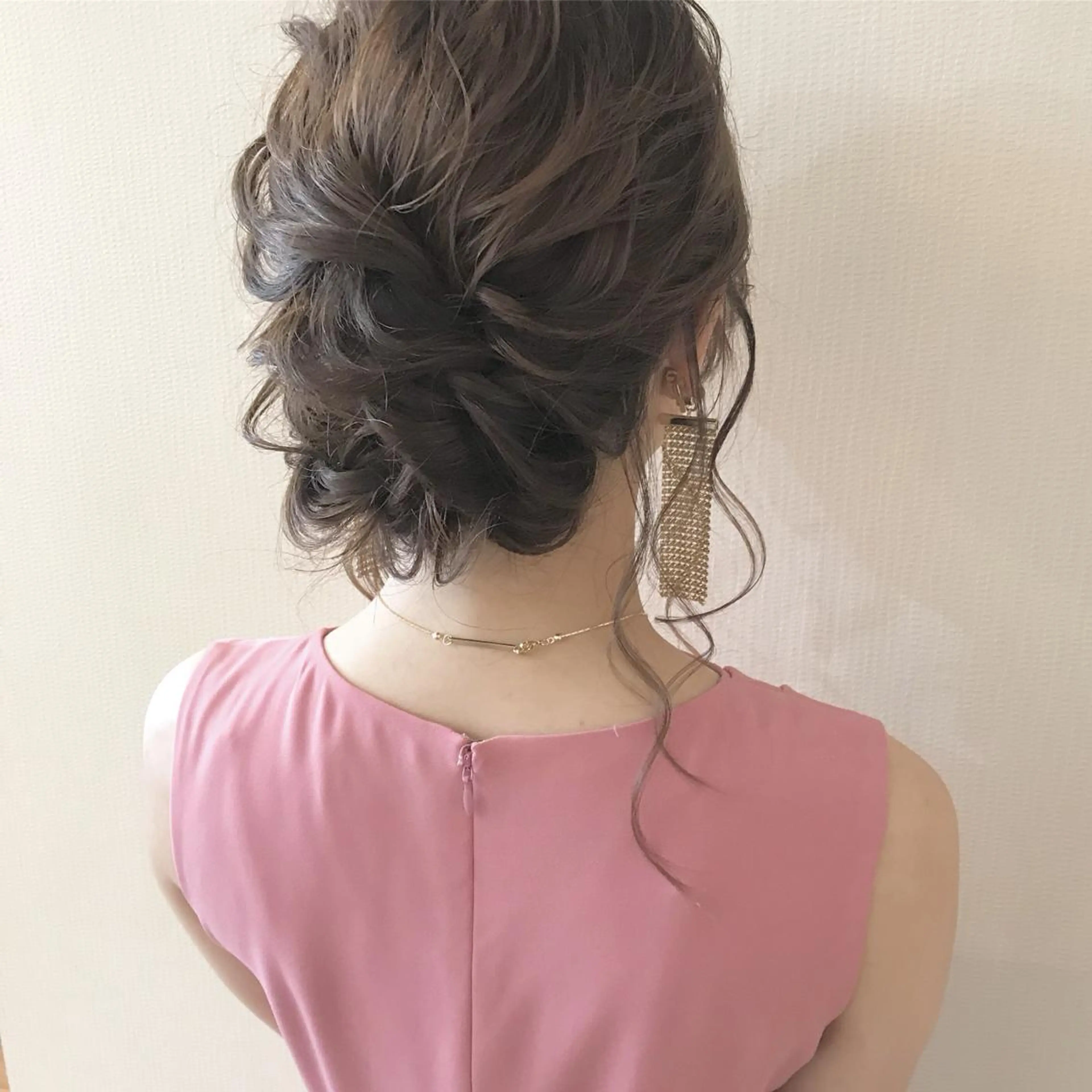 ミディアム ヘアアレンジ ヘアセット Aloa透明感ヘア ♡kanami♡のヘアスタイル