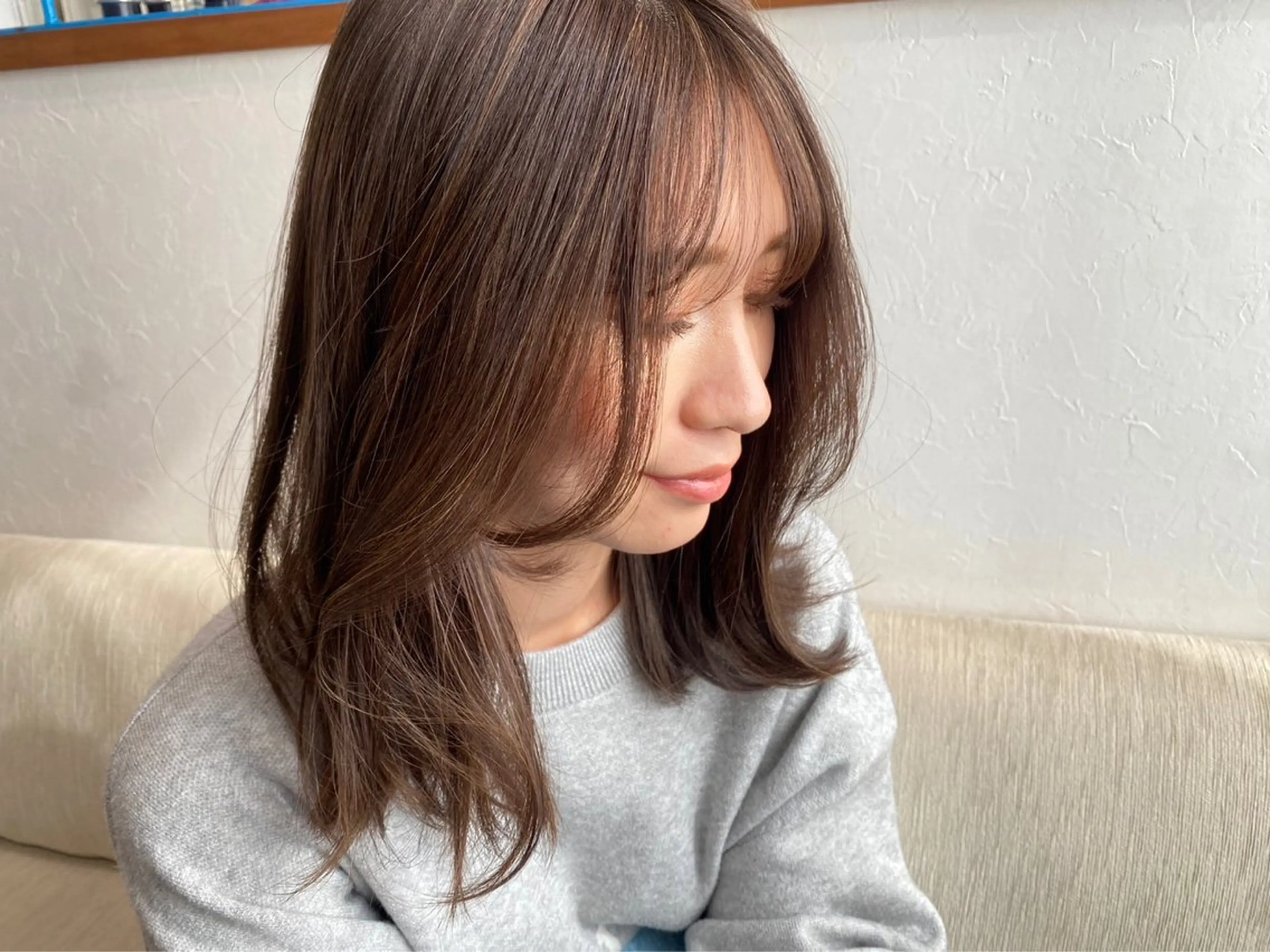 カラー ブリーチ 髪質改善 CHIE艶カラー＆ 癒しヘッドスパ🌿のヘアスタイル