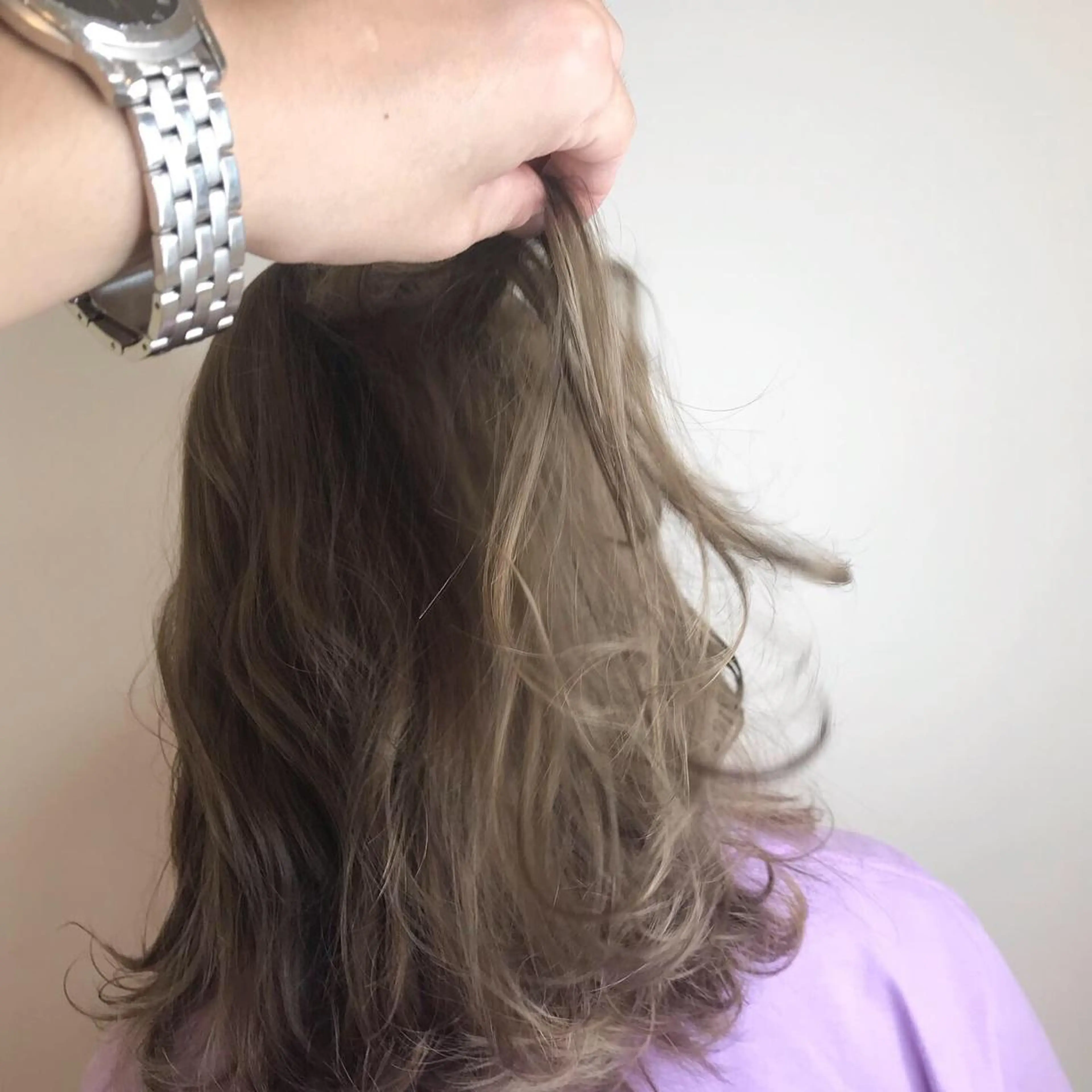 ロング カラー Lien 深井店のヘアスタイル