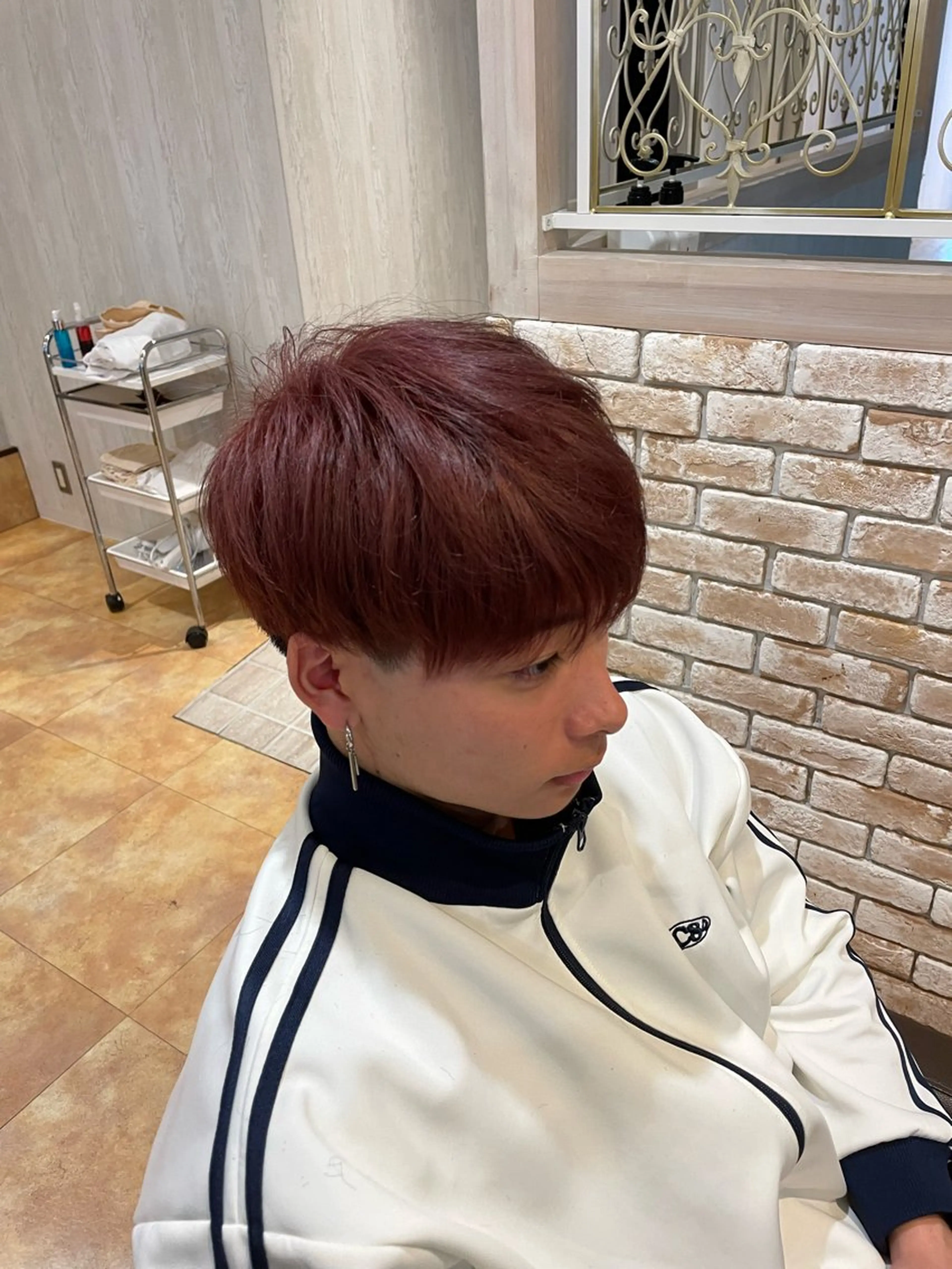 【おすすめカラー】🩵men'sカット＋ブリーチ＋カラー🩵の写真