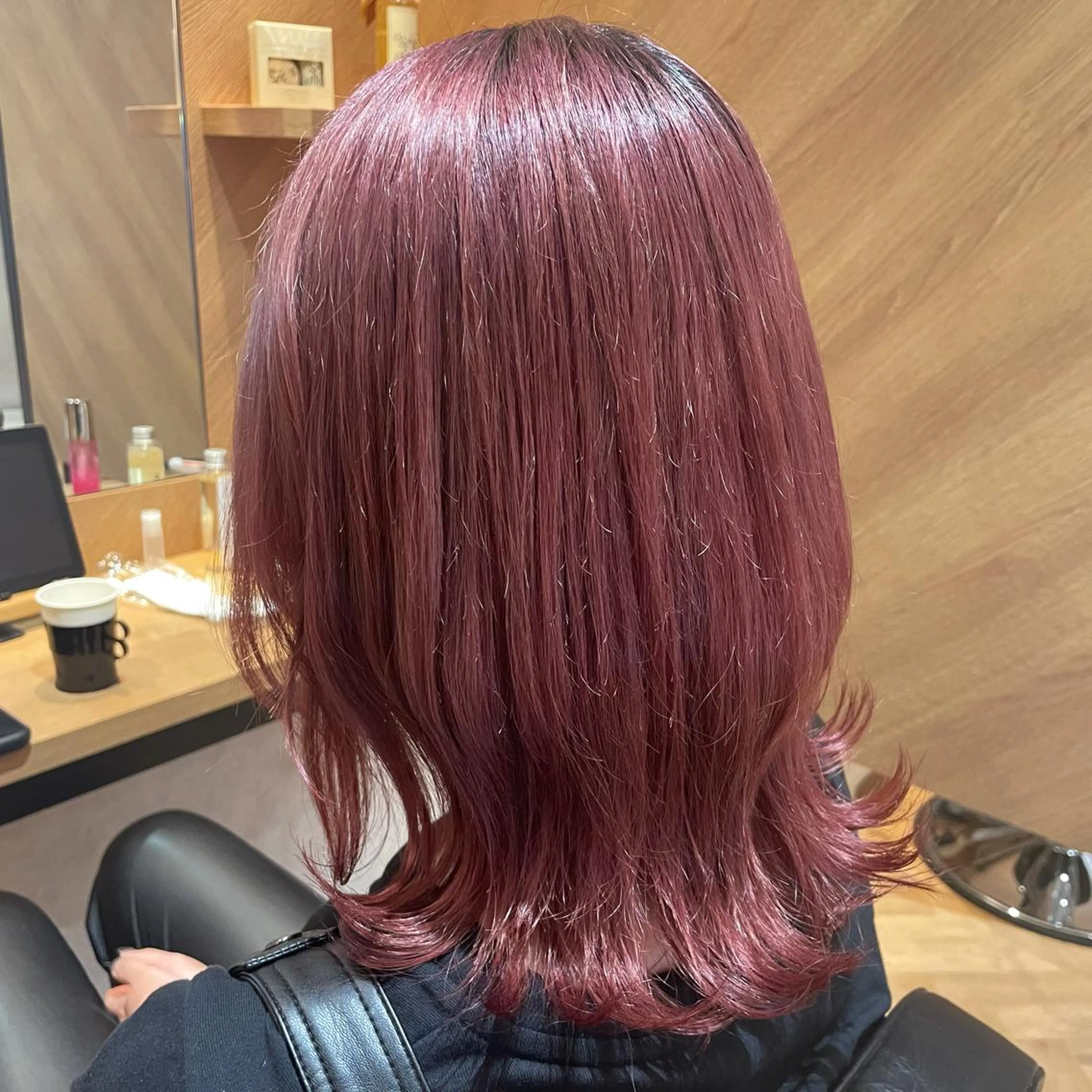 ミディアム porto みなみのヘアスタイル