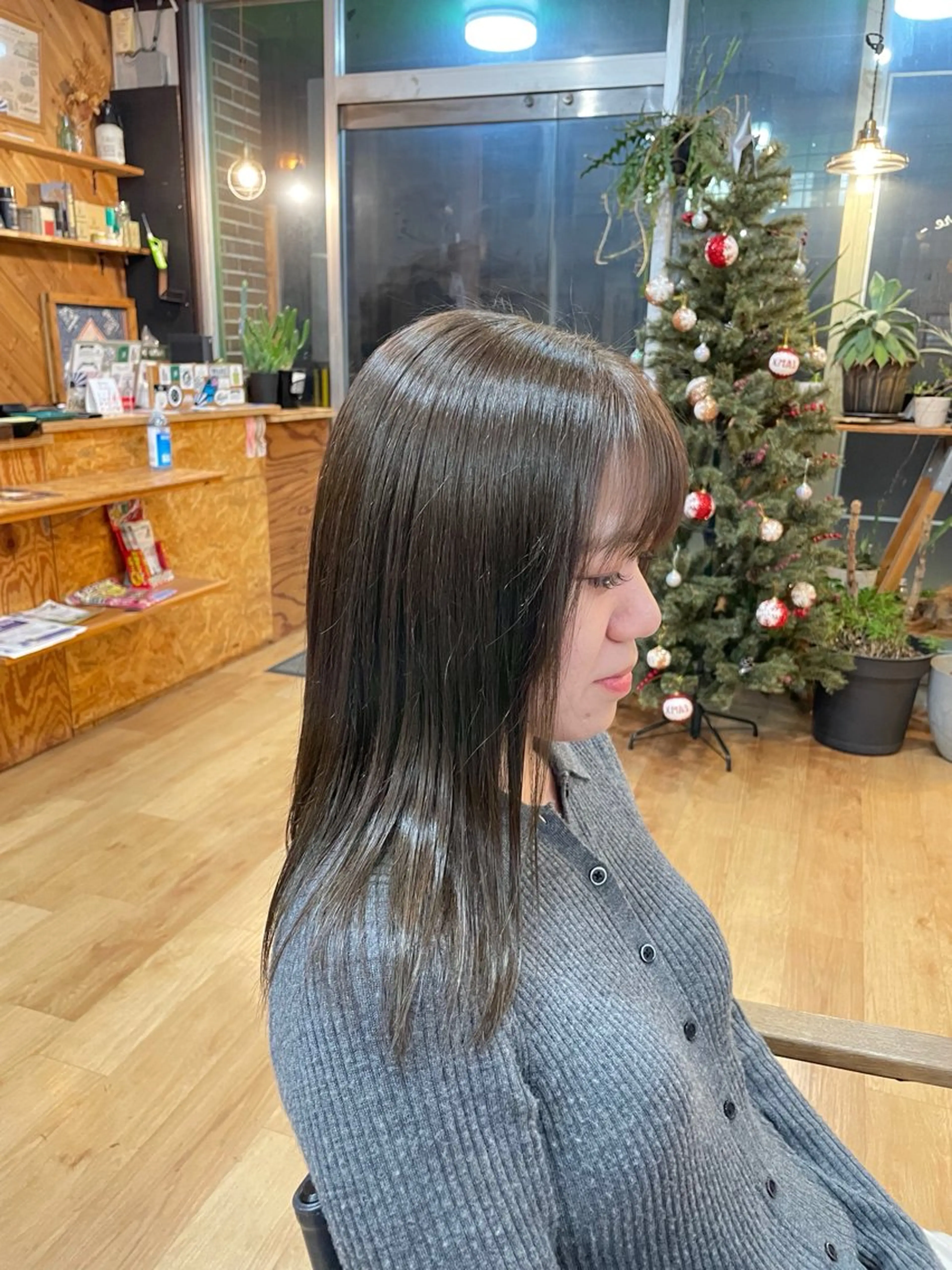 カラー 透明感カラー Nana 🫧のヘアスタイル