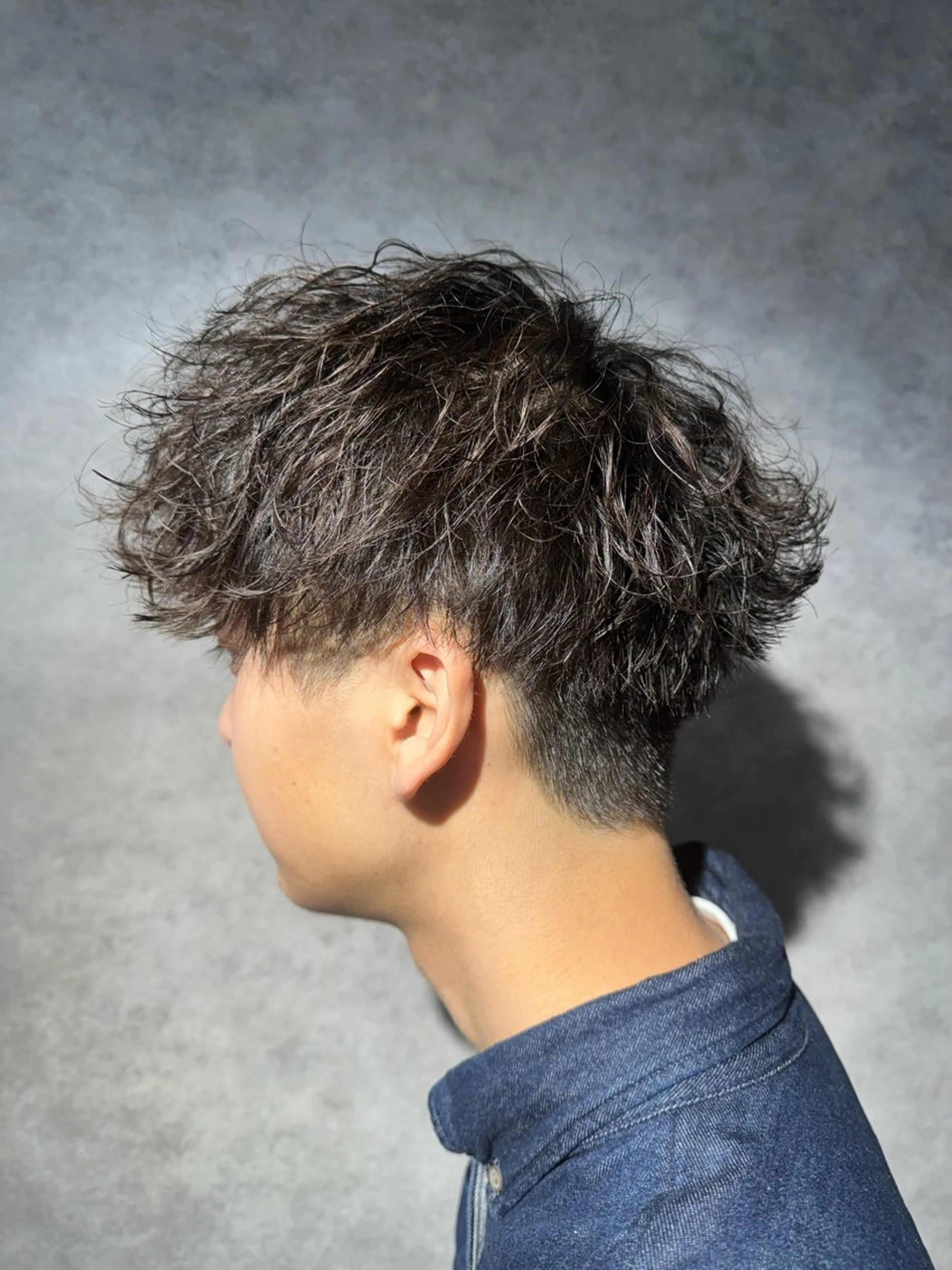 ショート パーマ メンズ カット パーマ REM【阿佐ヶ谷】 MEGUのヘアスタイル