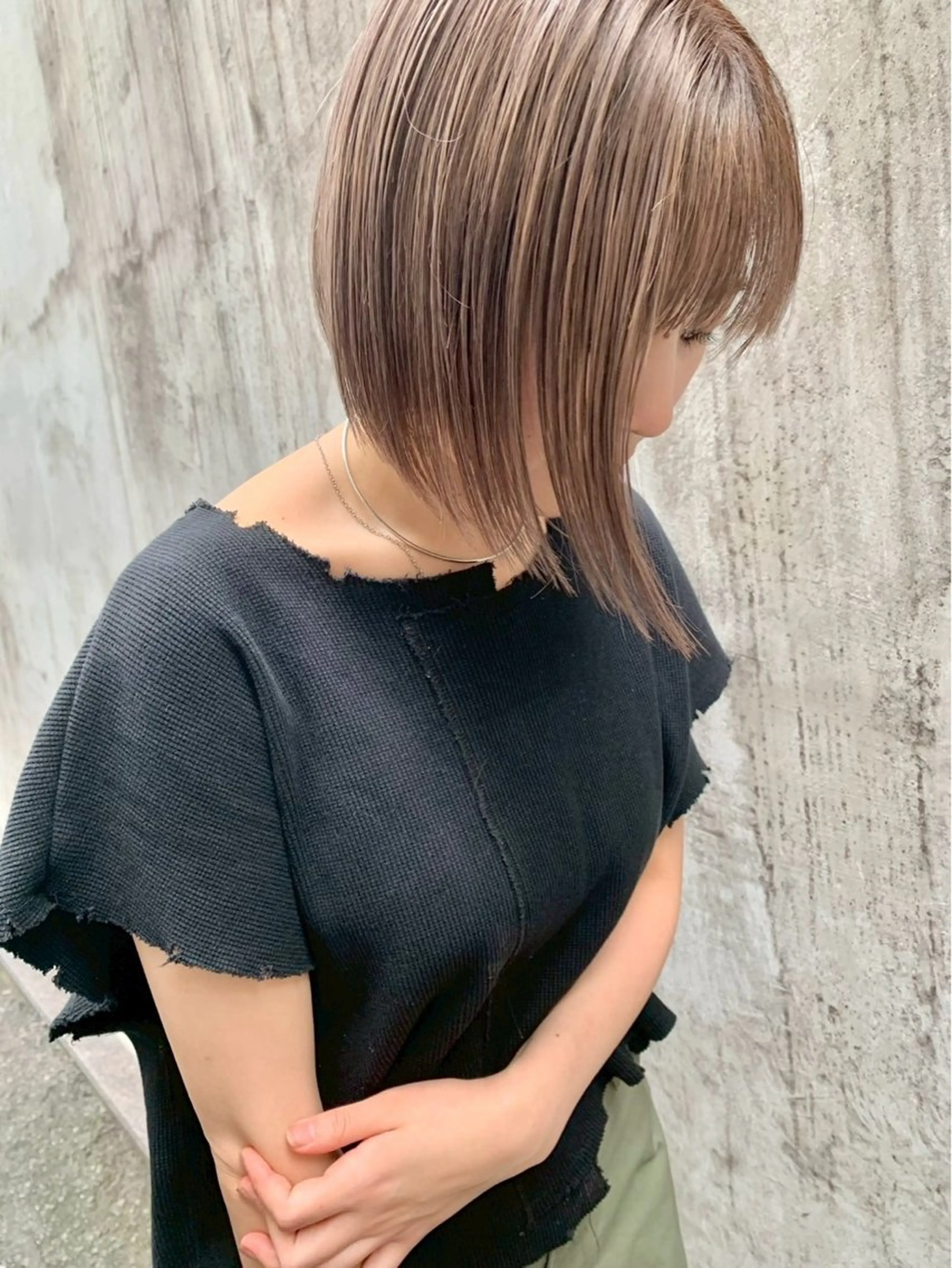 ミディアム カット ヘアカラー トリートメント ヘアセット 🇰🇷韓国ワンホン カラー🎀✨️AYUのヘアスタイル