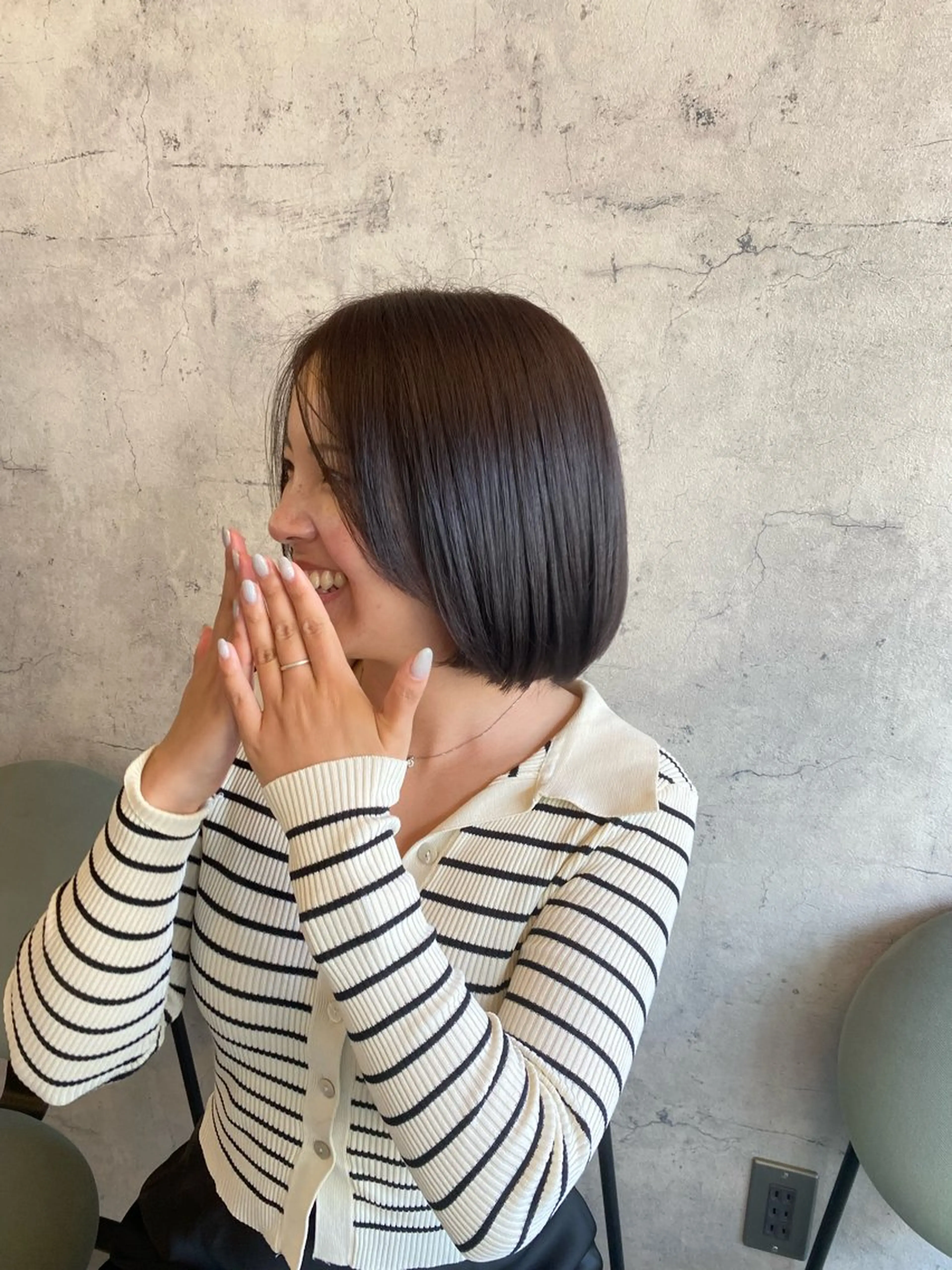 ショート ボブ ひばりヶ丘🌈石井 里佳のヘアスタイル