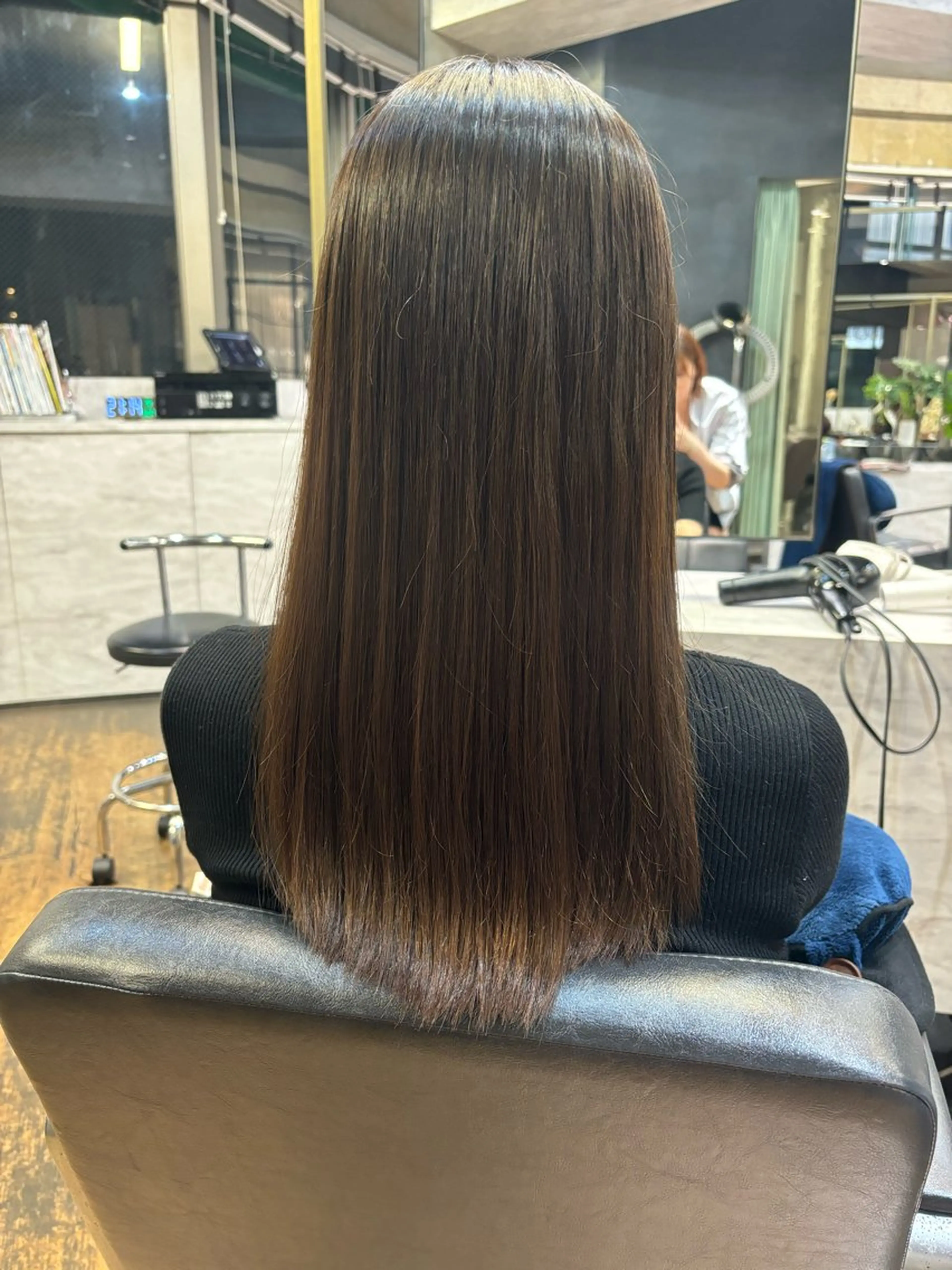 ロング パーマ ストレートパーマ ショートパーマ 🫧ちひろ🫧のヘアスタイル
