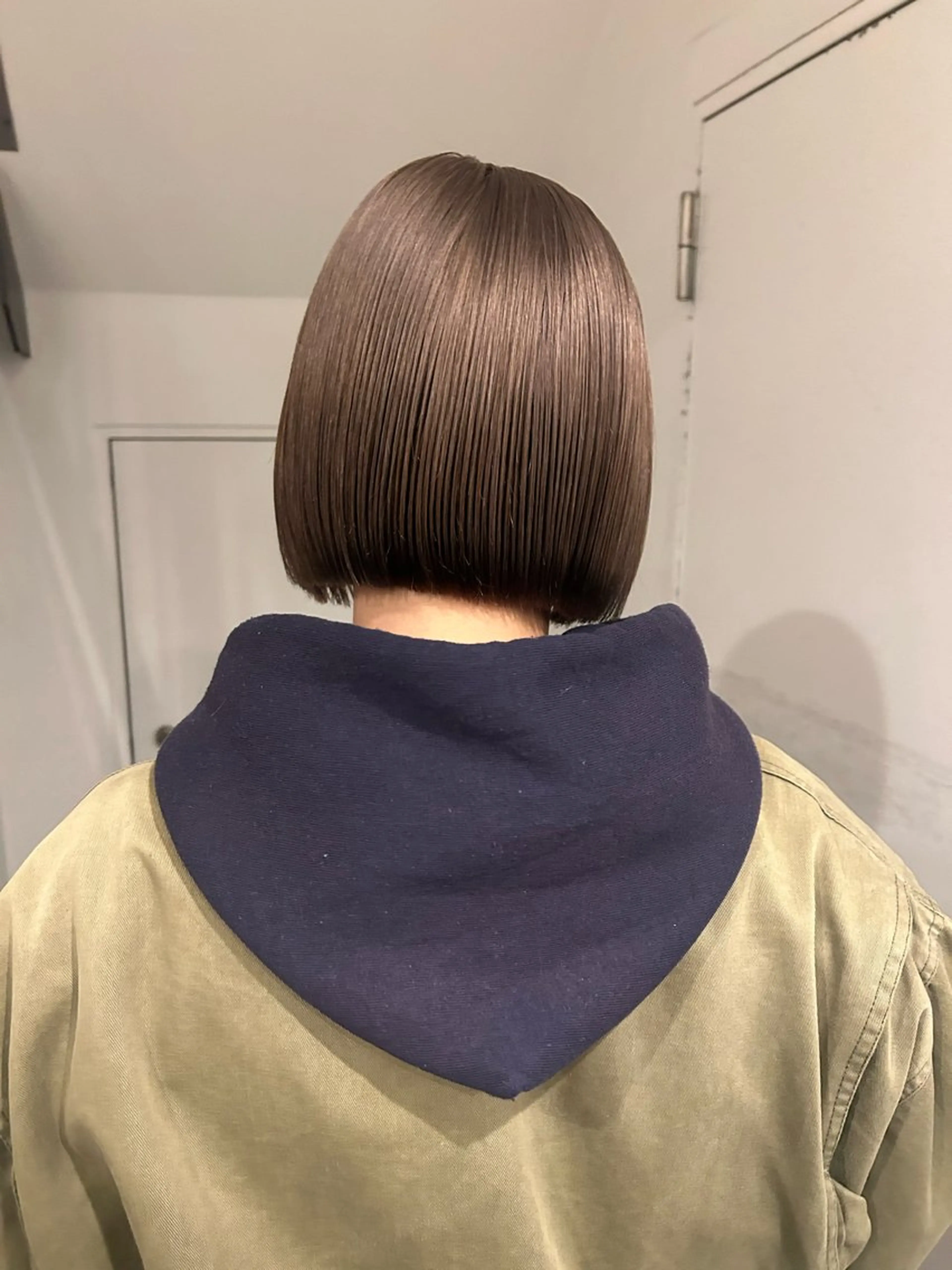 ショート カラー カット ヘアカラー トリートメント 心斎橋/レイヤー/ ブリーチ/モエのヘアスタイル