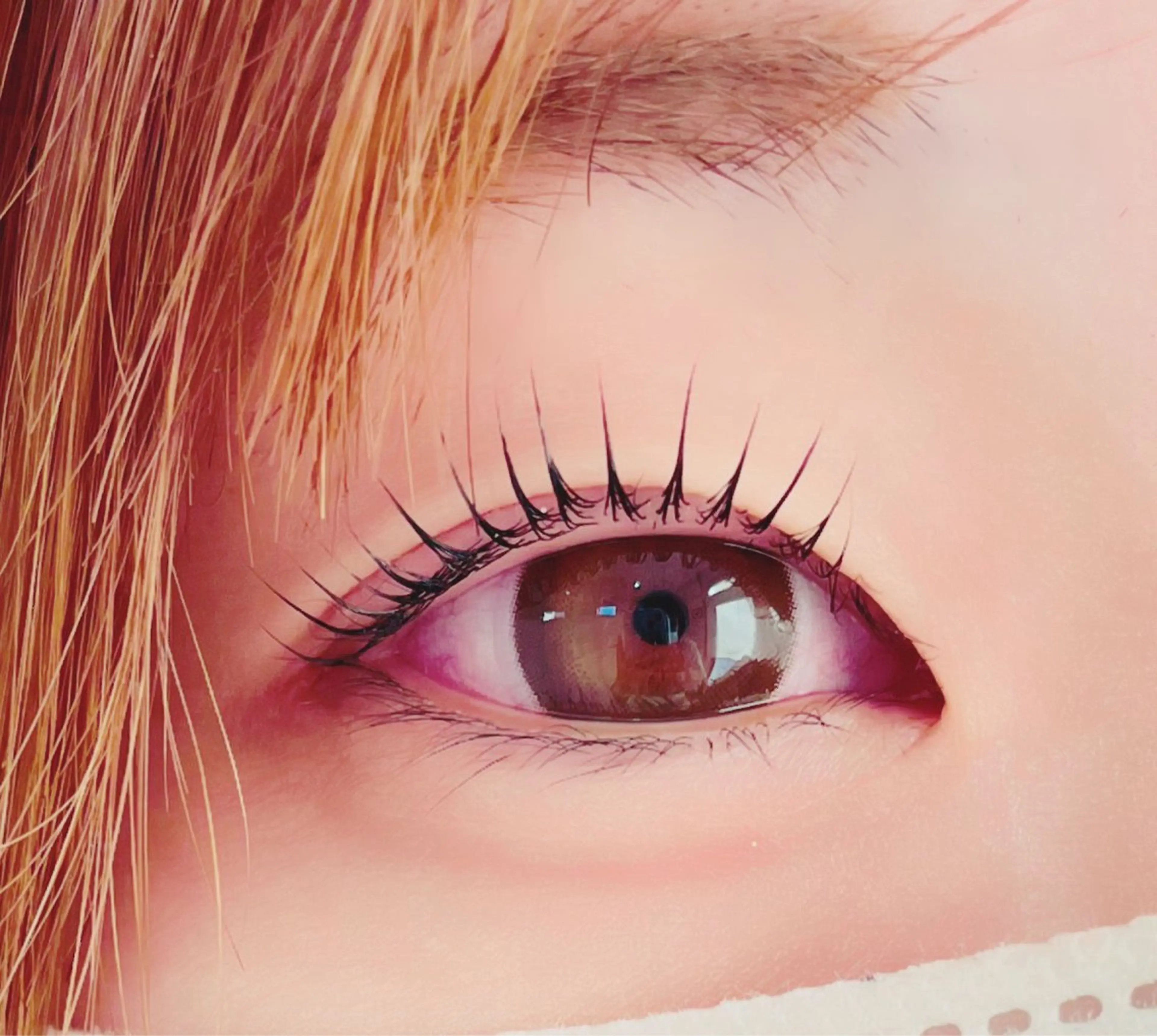 マツエク・マツパ フラットラッシュ パリジェンヌラッシュリフト セーブル 一重×まつ毛パーマ ボリュームラッシュ eyelash salon sopo所属・sopo 山口のマツエク・マツパデザイン