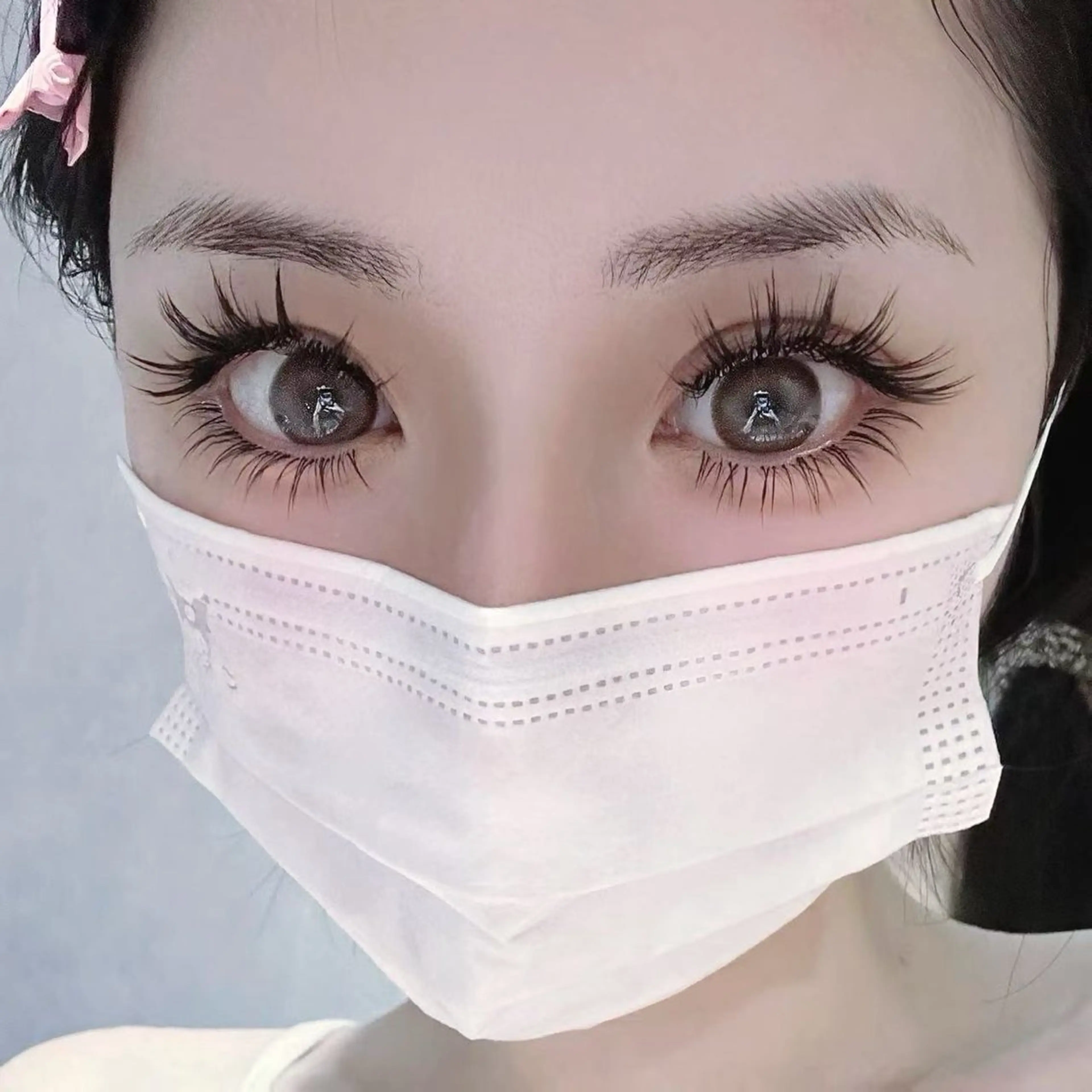 マツエク・マツパ 付け放題 バインドロック 束感まつ毛 フラットラッシュ ナチュラル マツエク YK Beauty Salonのマツエク・マツパデザイン