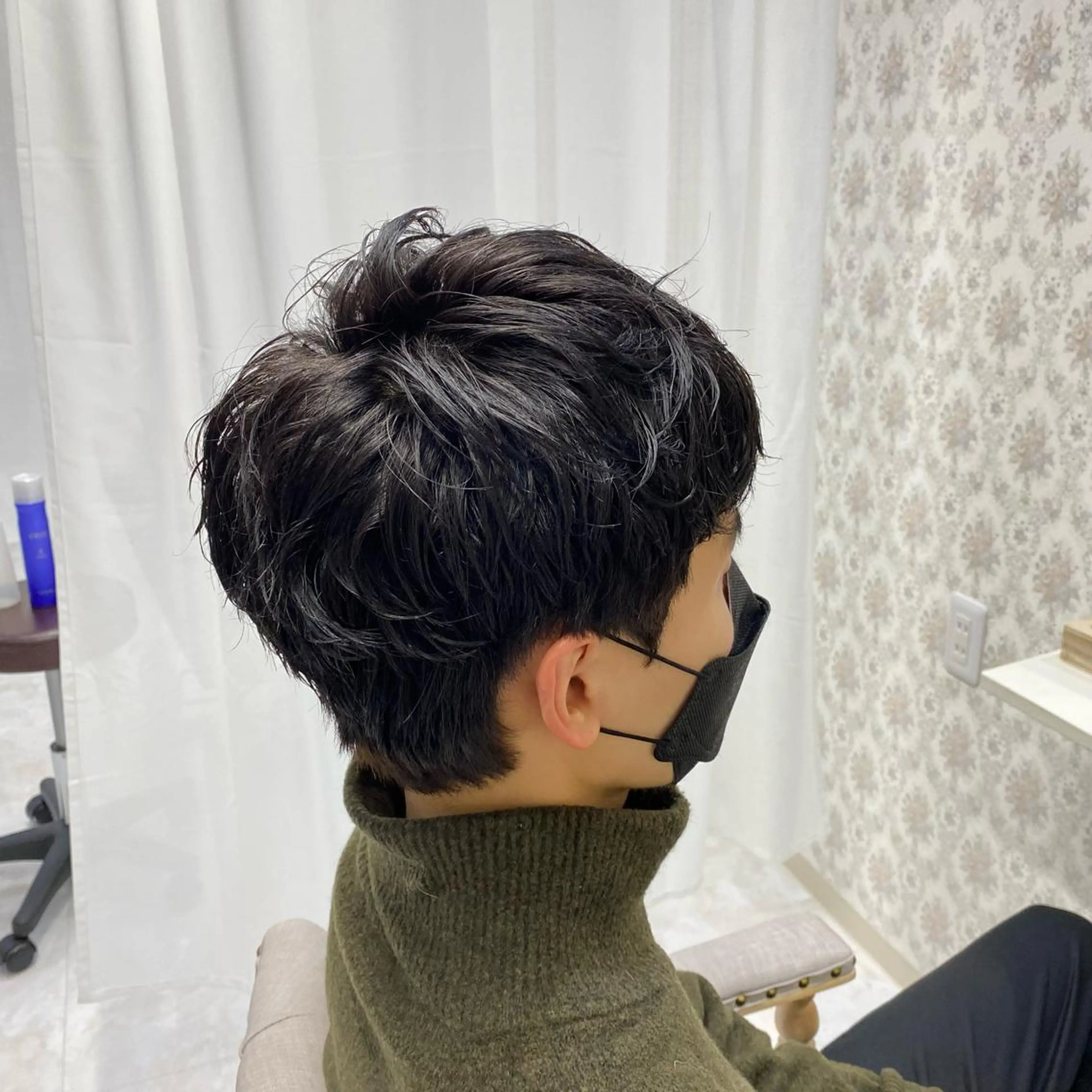 メンズ メンズ韓国風 メンズパーマ ココロ☀️ CLUTCH天王寺店のヘアスタイル