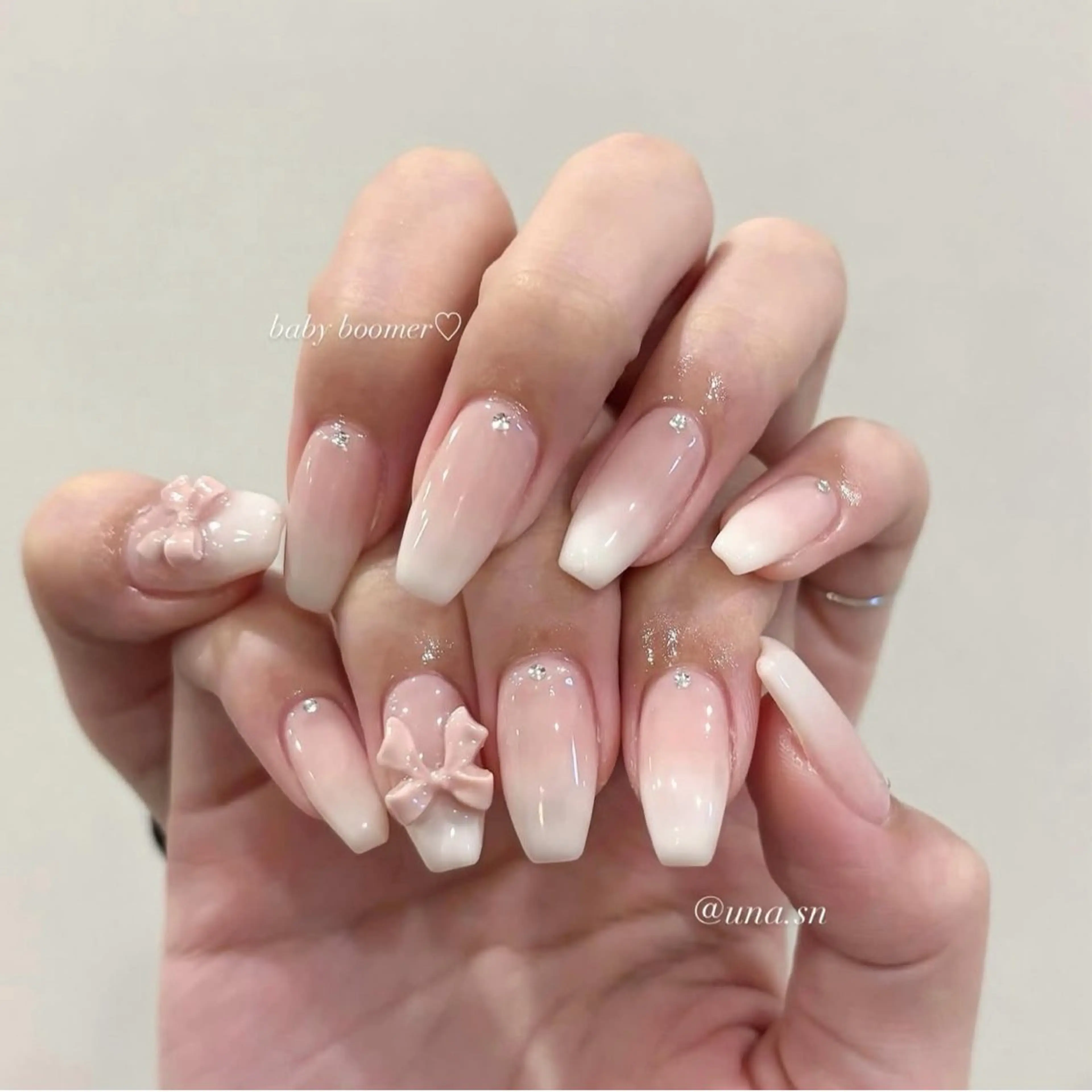 ネイル オーロラネイル チークネイル 長さ出し フットネイル フレンチネイル ハンドネイル Lee Nails チップ長さだし専門店のネイルデザイン