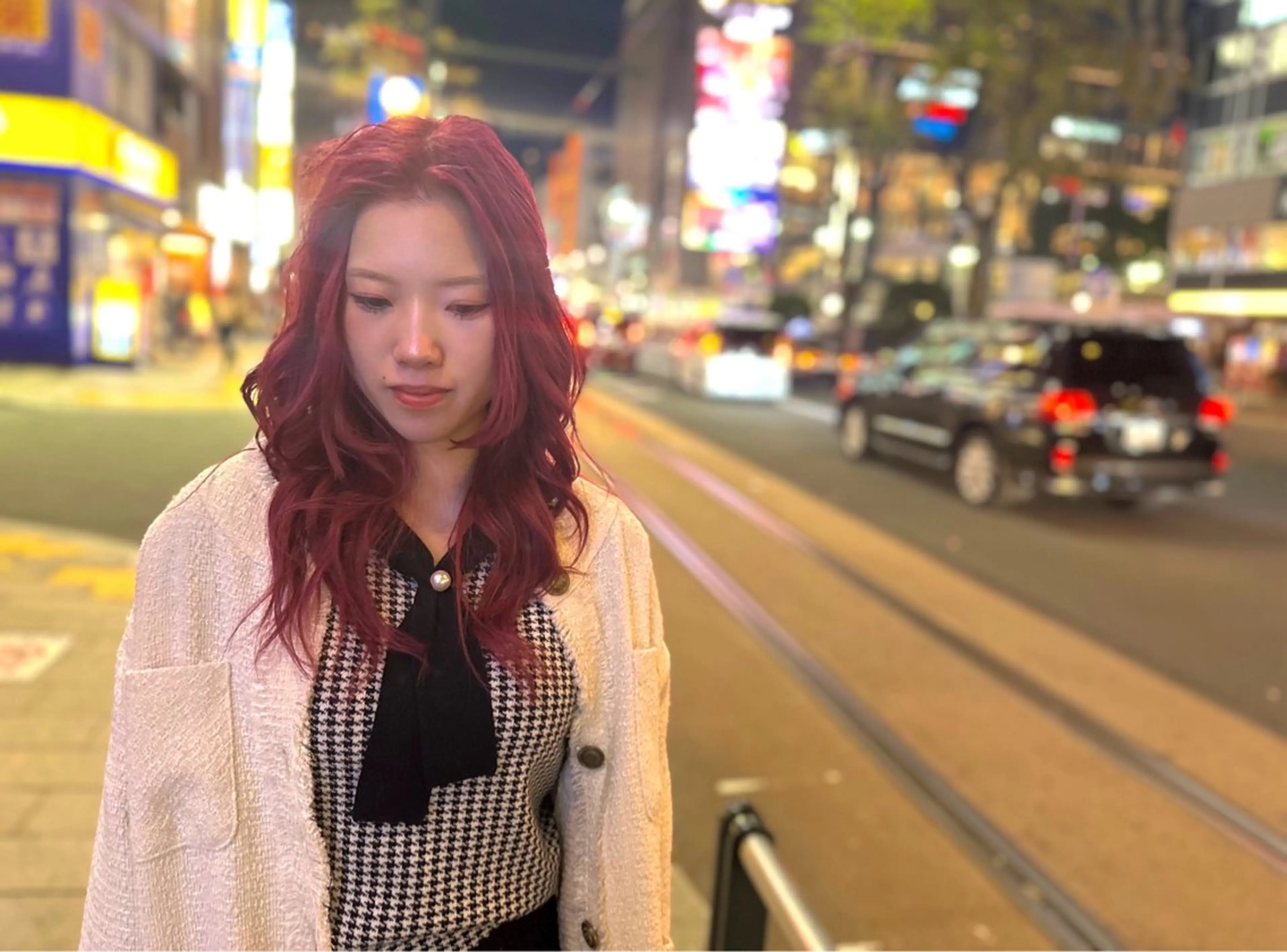 セミロング カット ヘアカラー 髪質改善【縮毛矯正】 No.1りょうかのヘアスタイル