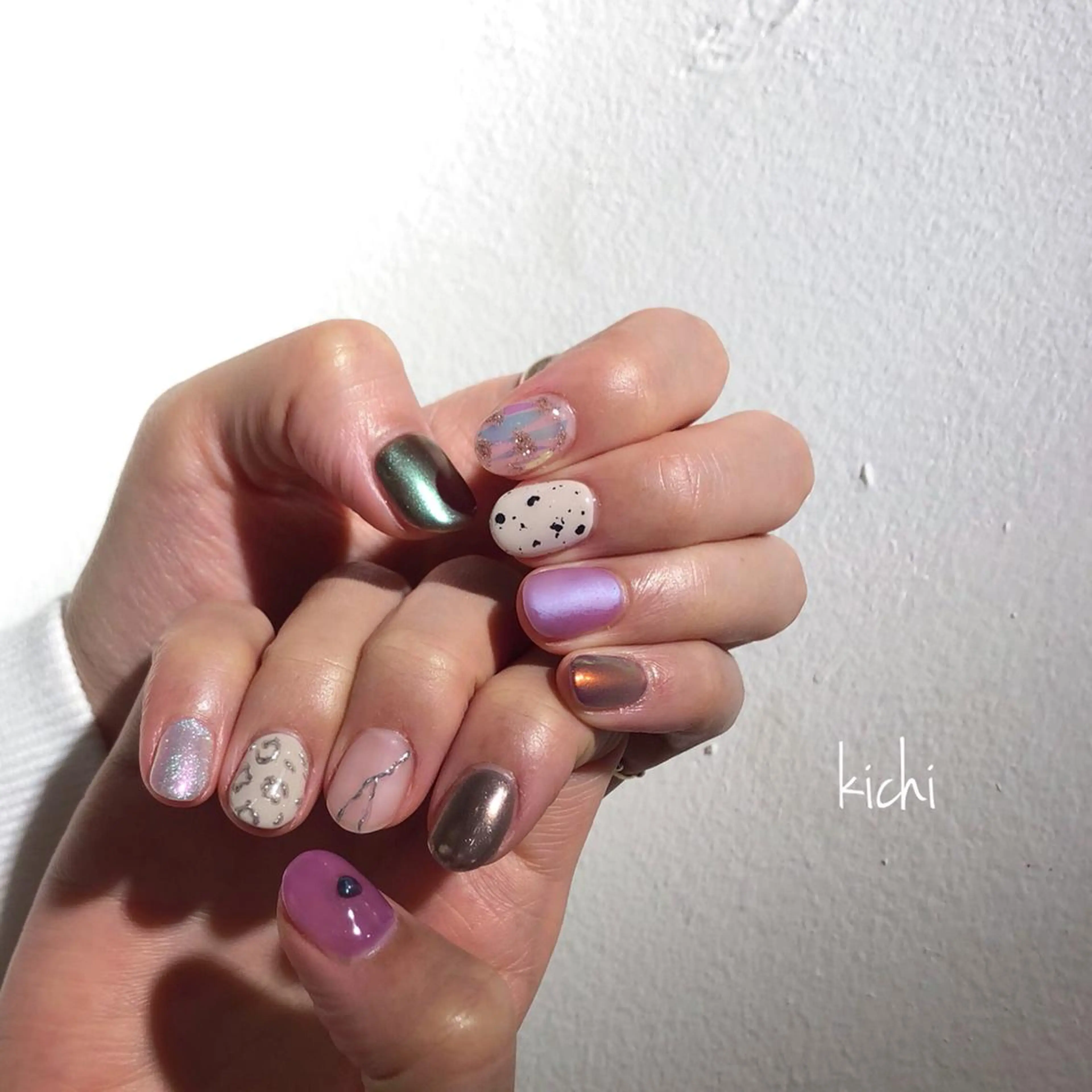 ネイル kichi･: *のネイルデザイン