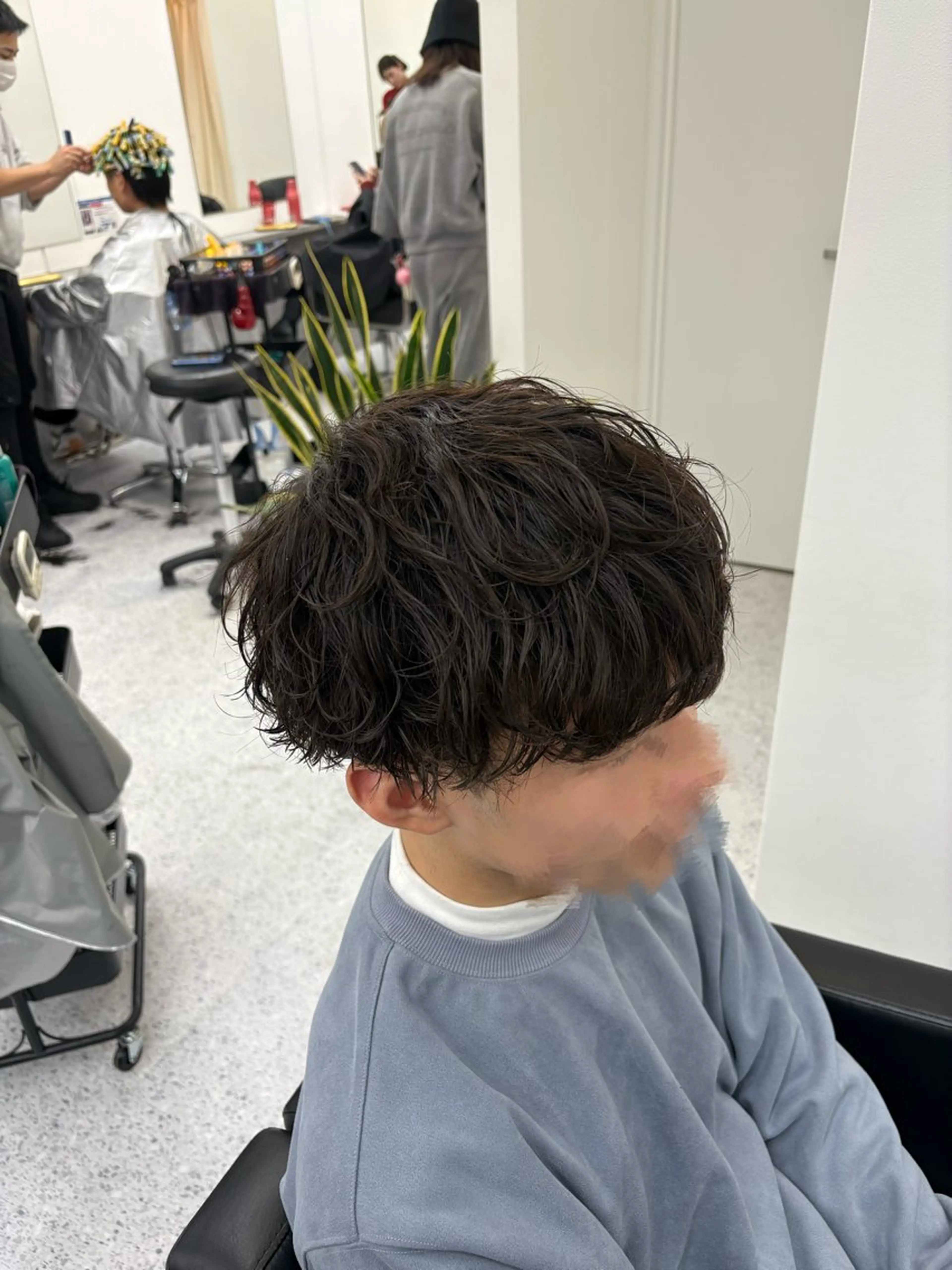 パーマ メンズ 笹江 瑞穂のヘアスタイル