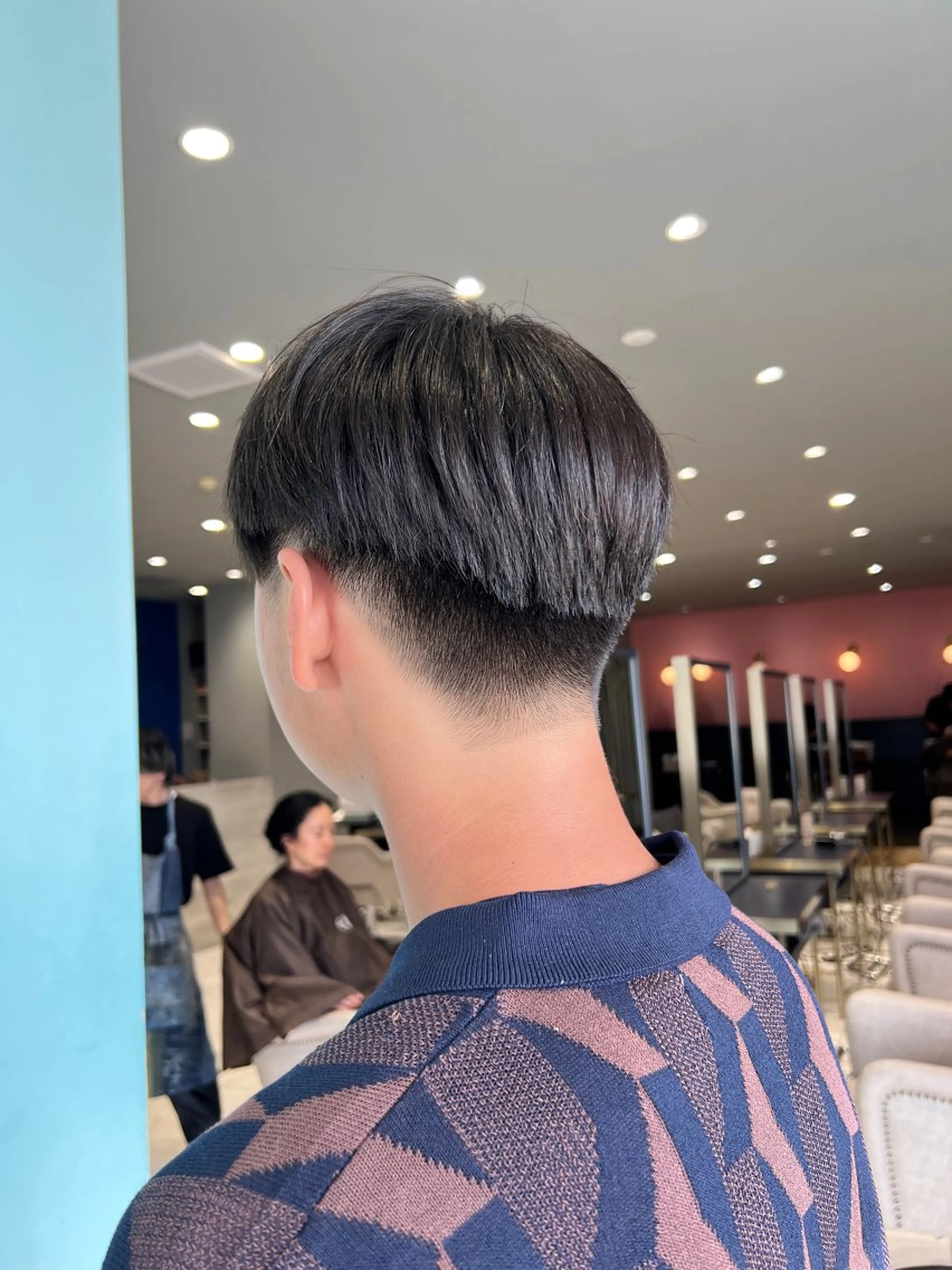 ショート メンズ マッシュ 志田 ほん/ メンズパーマのヘアスタイル