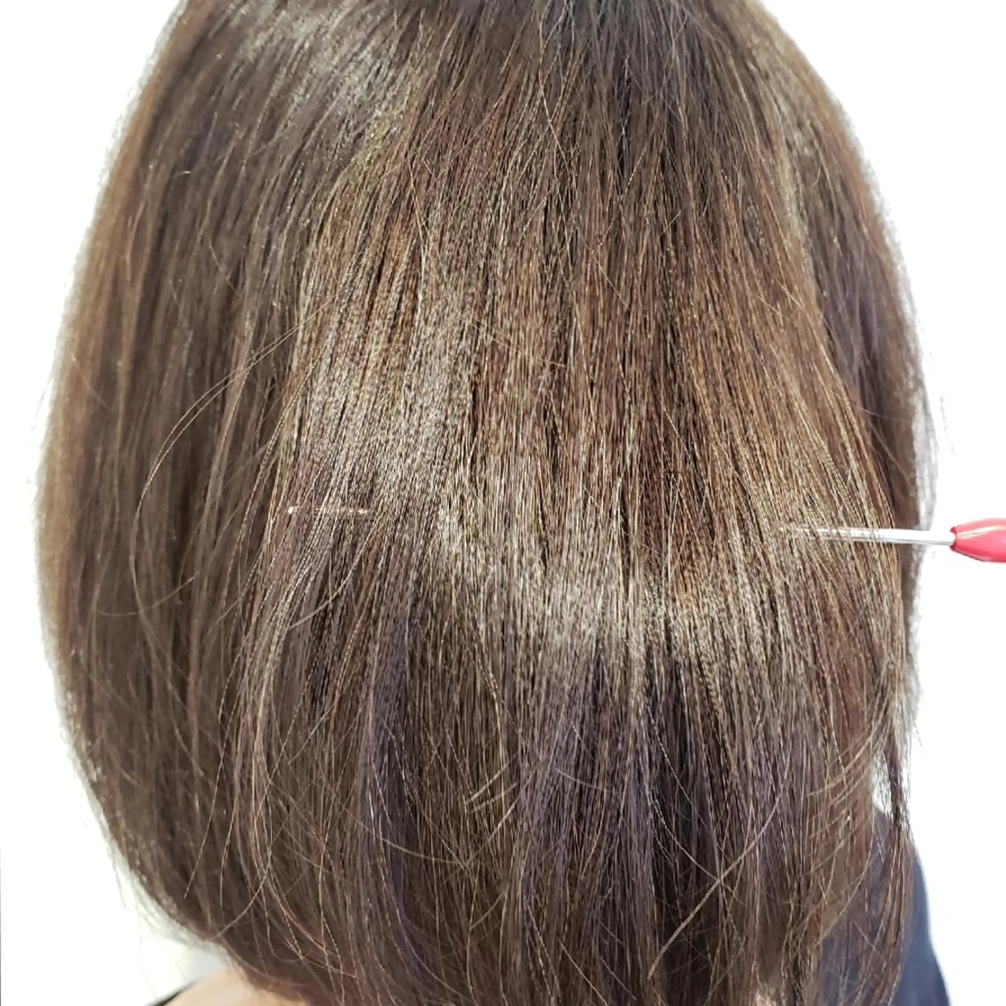 ミディアム パーマ 髪質改善 縮毛矯正 kato takashiのヘアスタイル