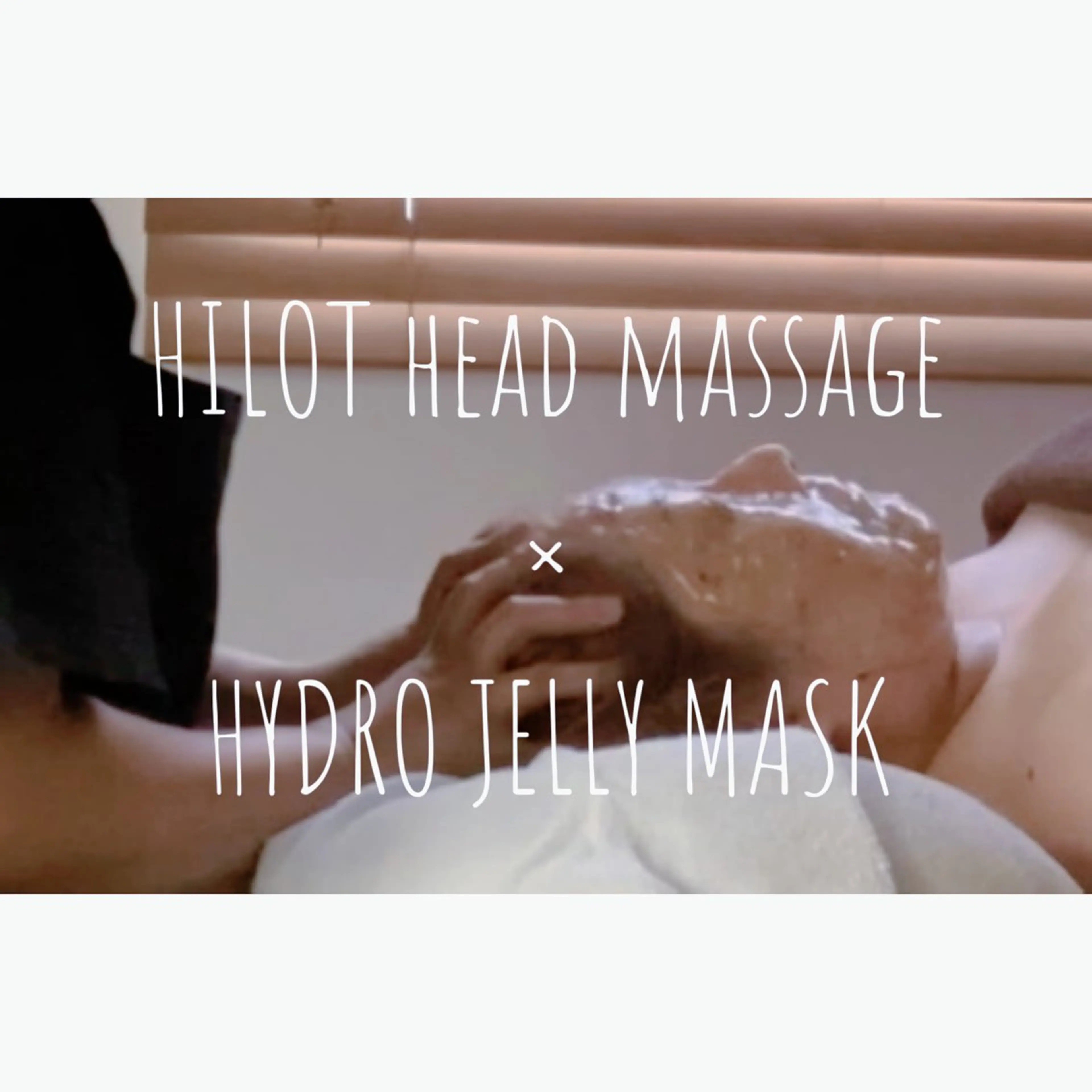 HILOTドライヘッドスパ＋HYDROJELLYMASKの写真