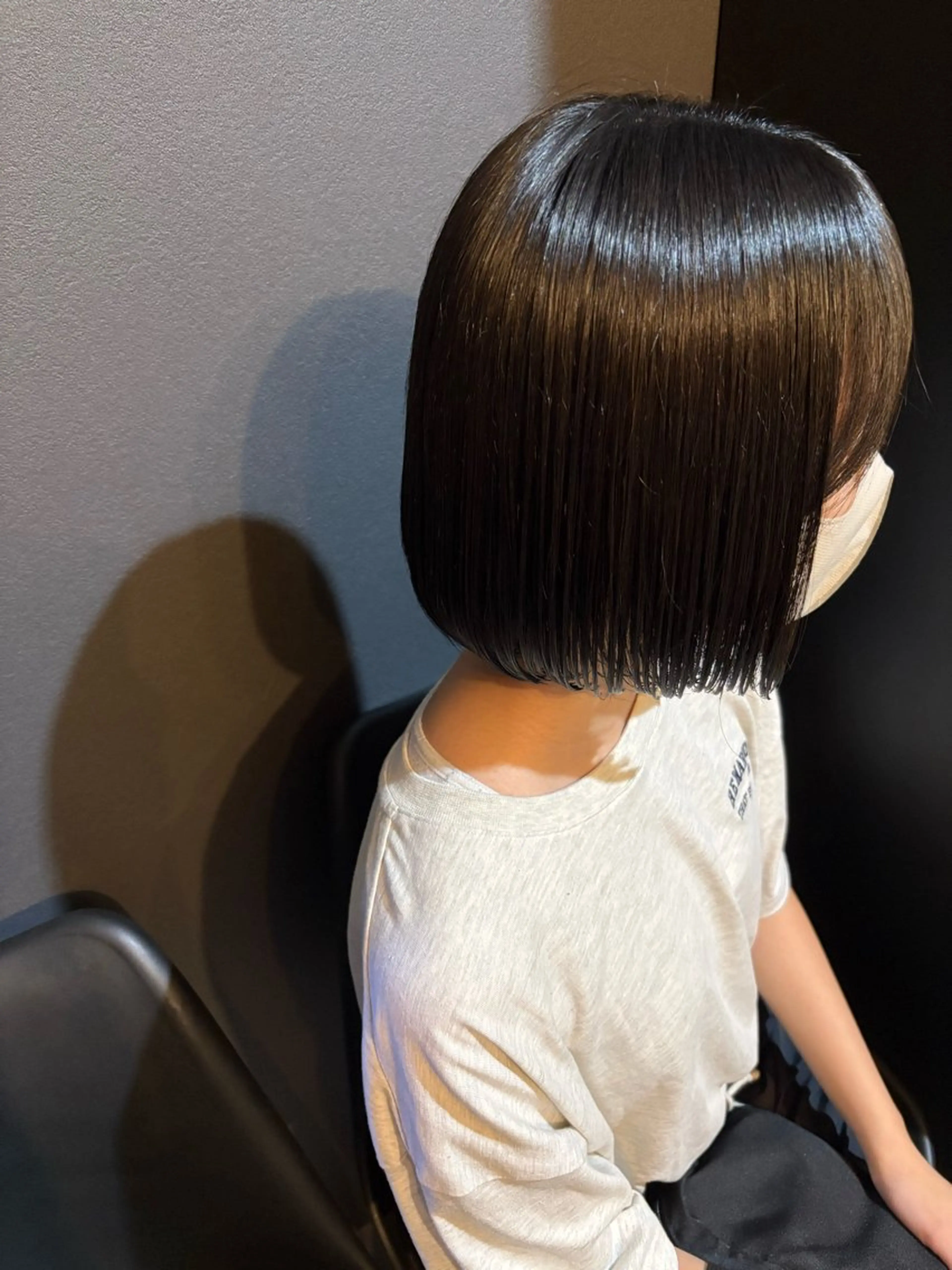 ショート キッズ ボブ 縮毛矯正 カット 縮毛矯正 トリートメント mer..by hair salon Nido所属・mer.. ゆらのヘアスタイル