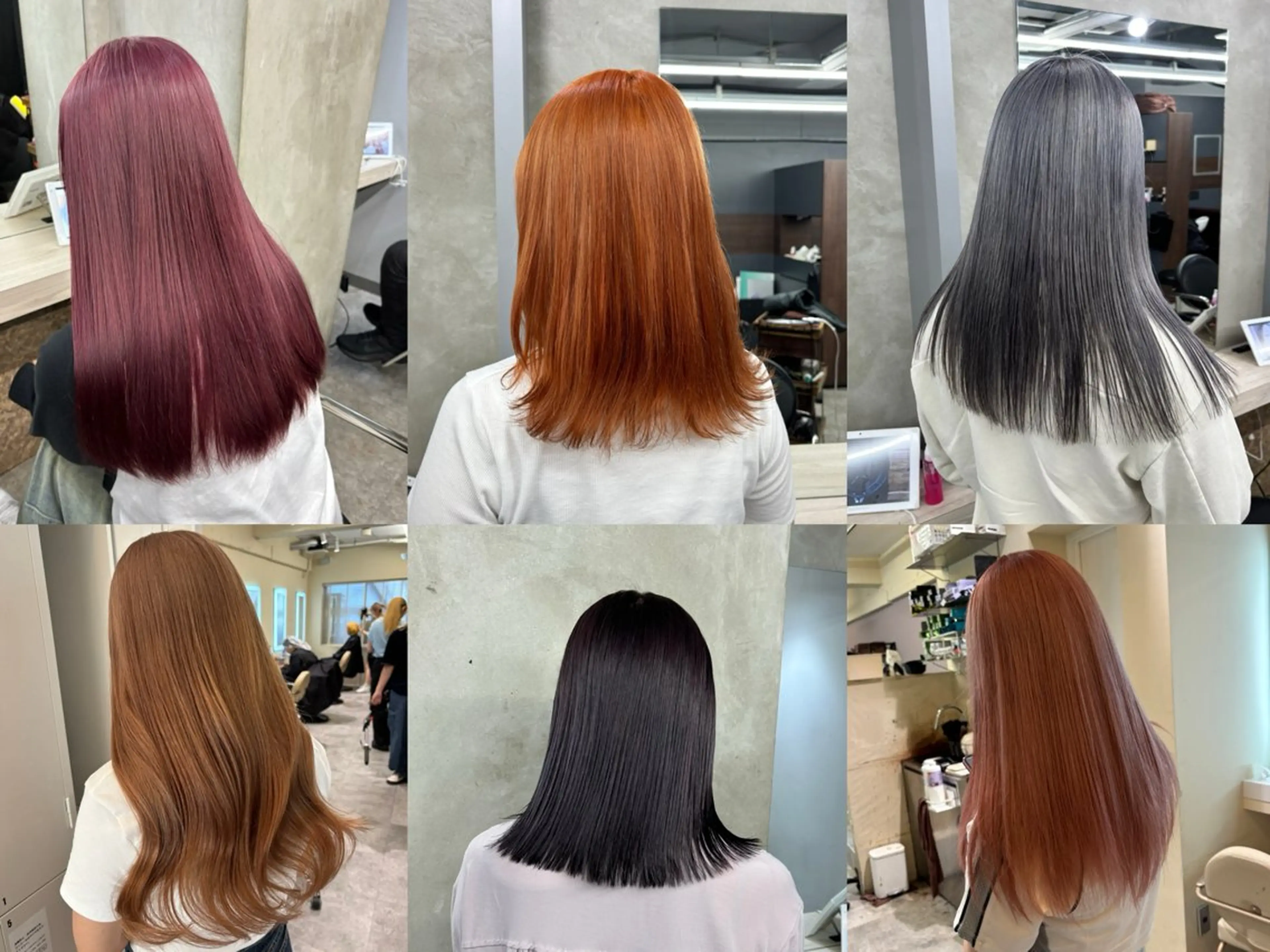 セミロング カラー ブリーチ ケアブリーチ ダブルカラー ヘアカラー teN+by ambleluxeのヘアスタイル