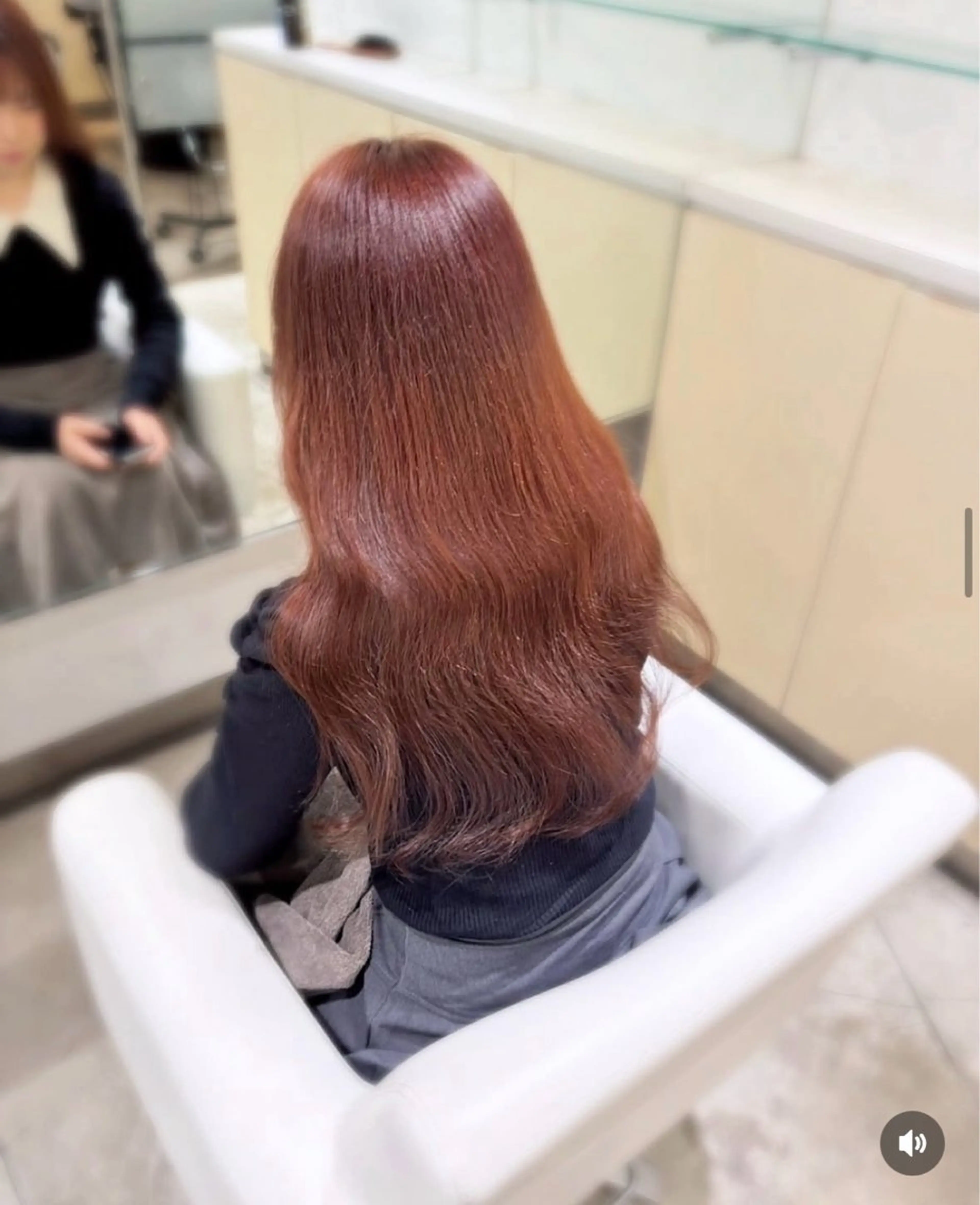 セミロング カット ヘッドスパ yui/ラベンダー/ ピンク/ワインレッドのヘアスタイル