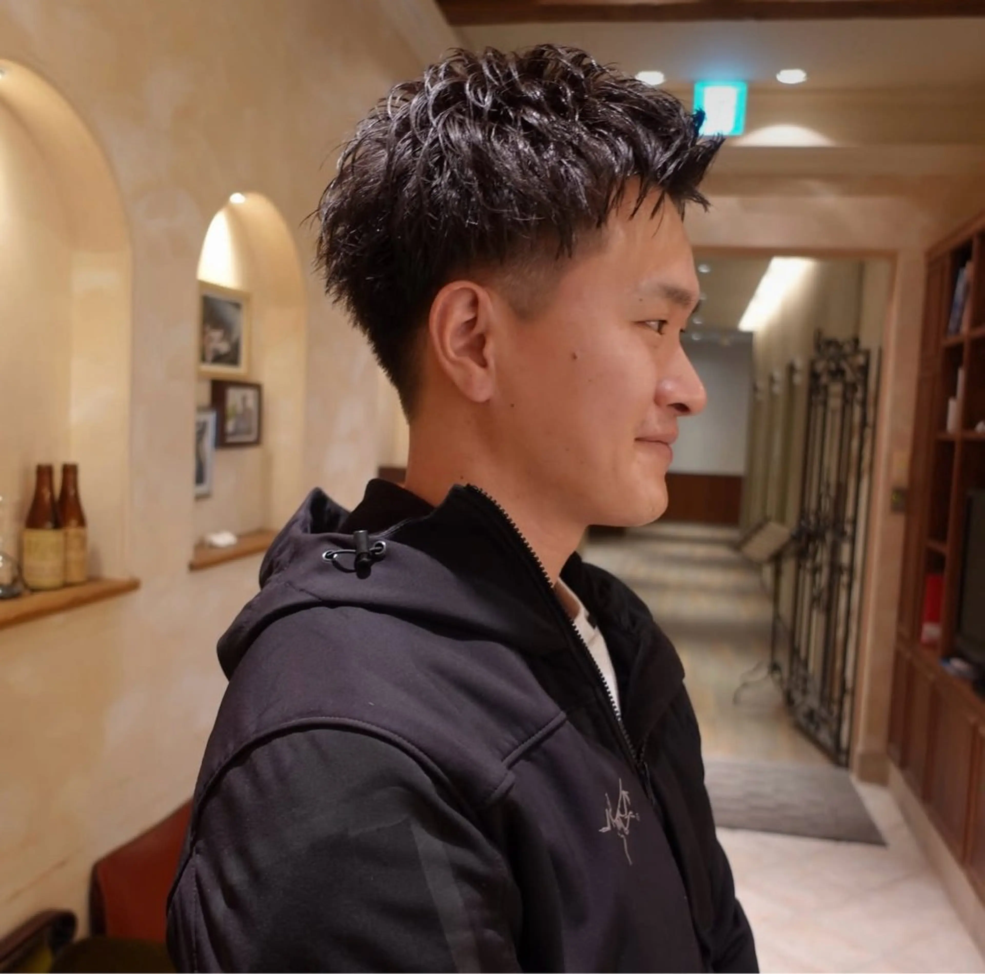 ショート ショートレイヤー レイヤーカット ショートヘア BEAUTRIUM 265所属・カットモデル/ 大森弘貴のヘアスタイル