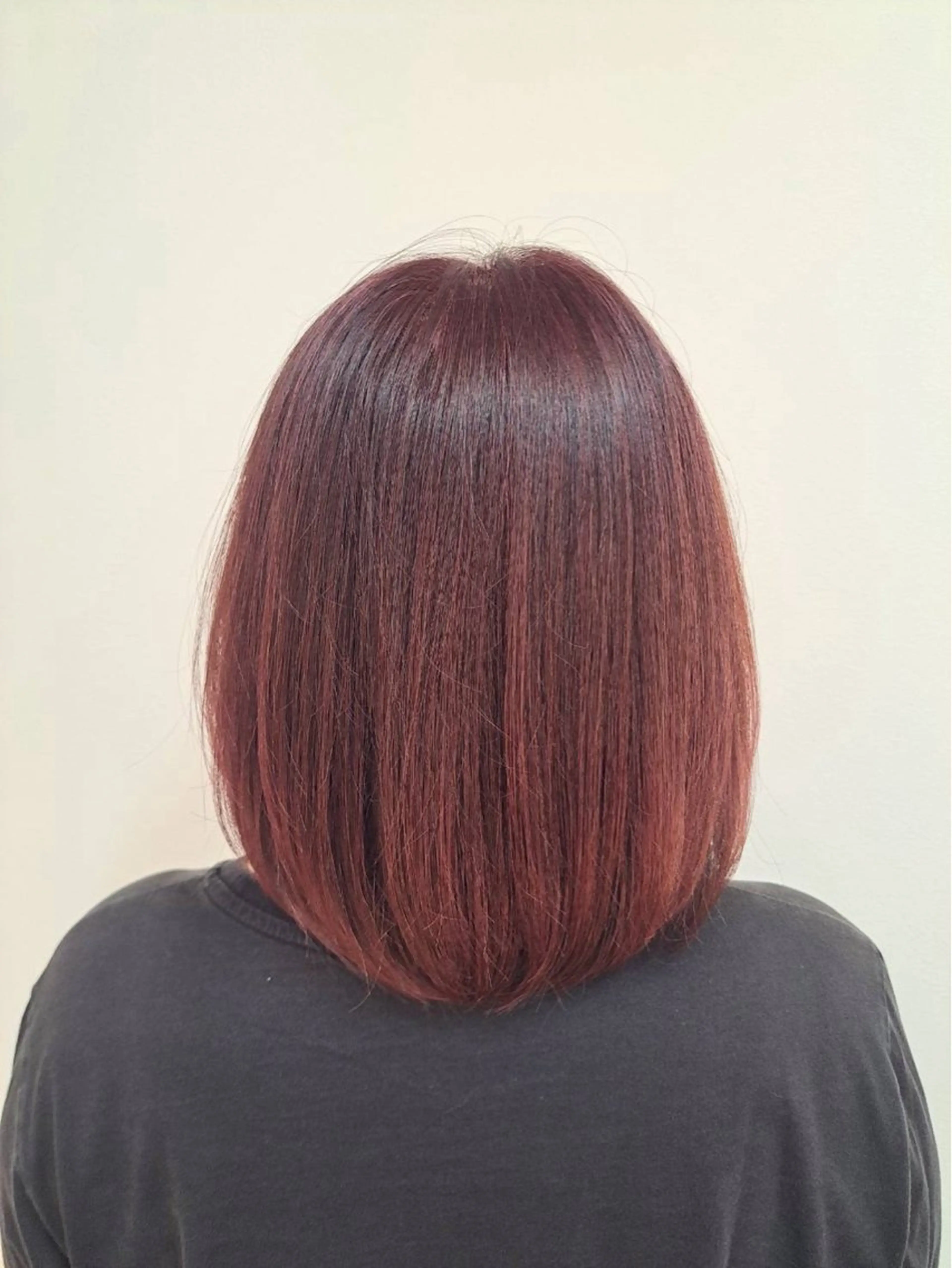 韓国風もお任せ下さい💪デザインカット＋カラー＋2stepトリートメント✨️の写真