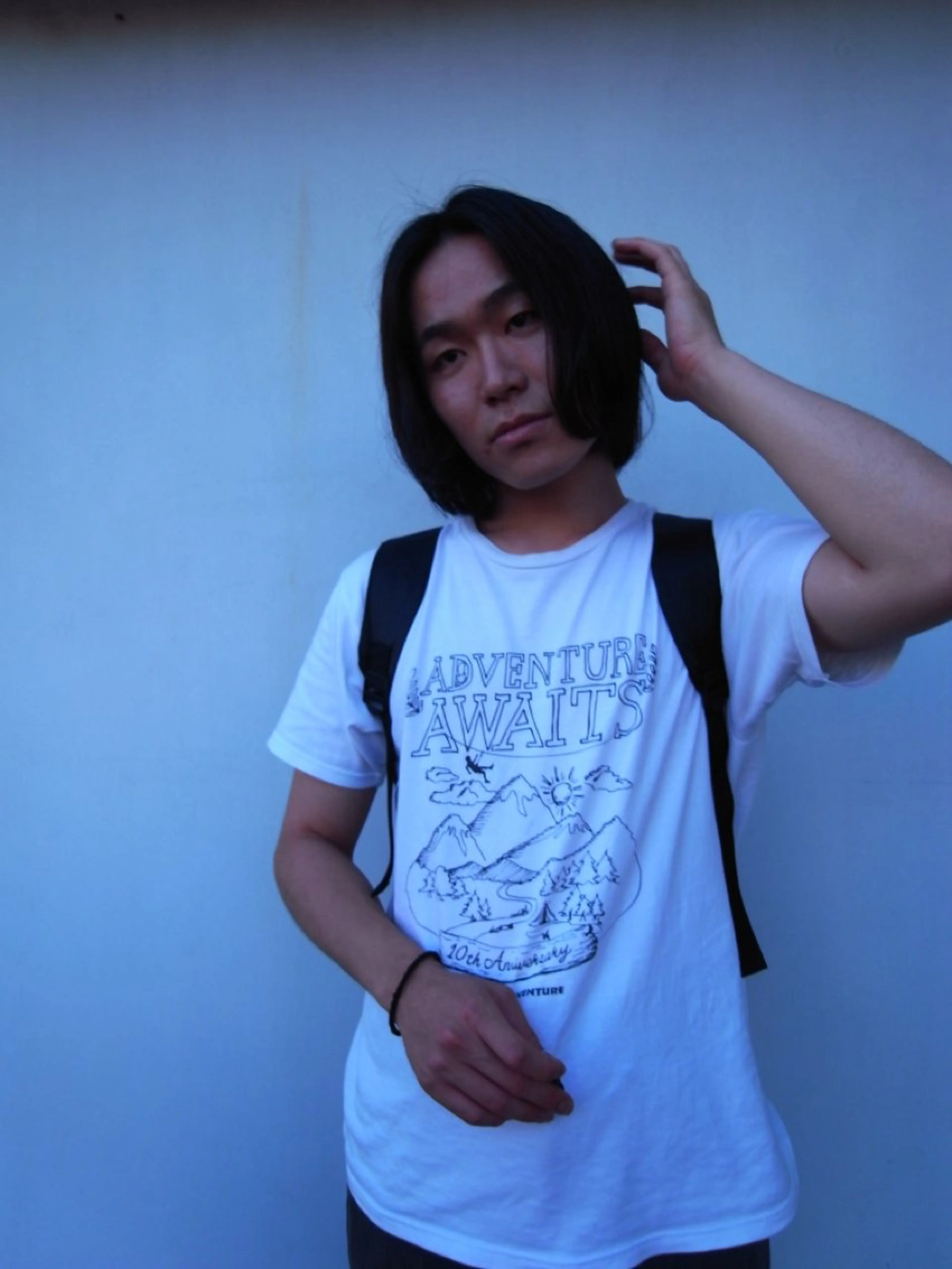 ミディアム メンズ パーマ/ラフパーマ /ボブパーマ/HYOのヘアスタイル