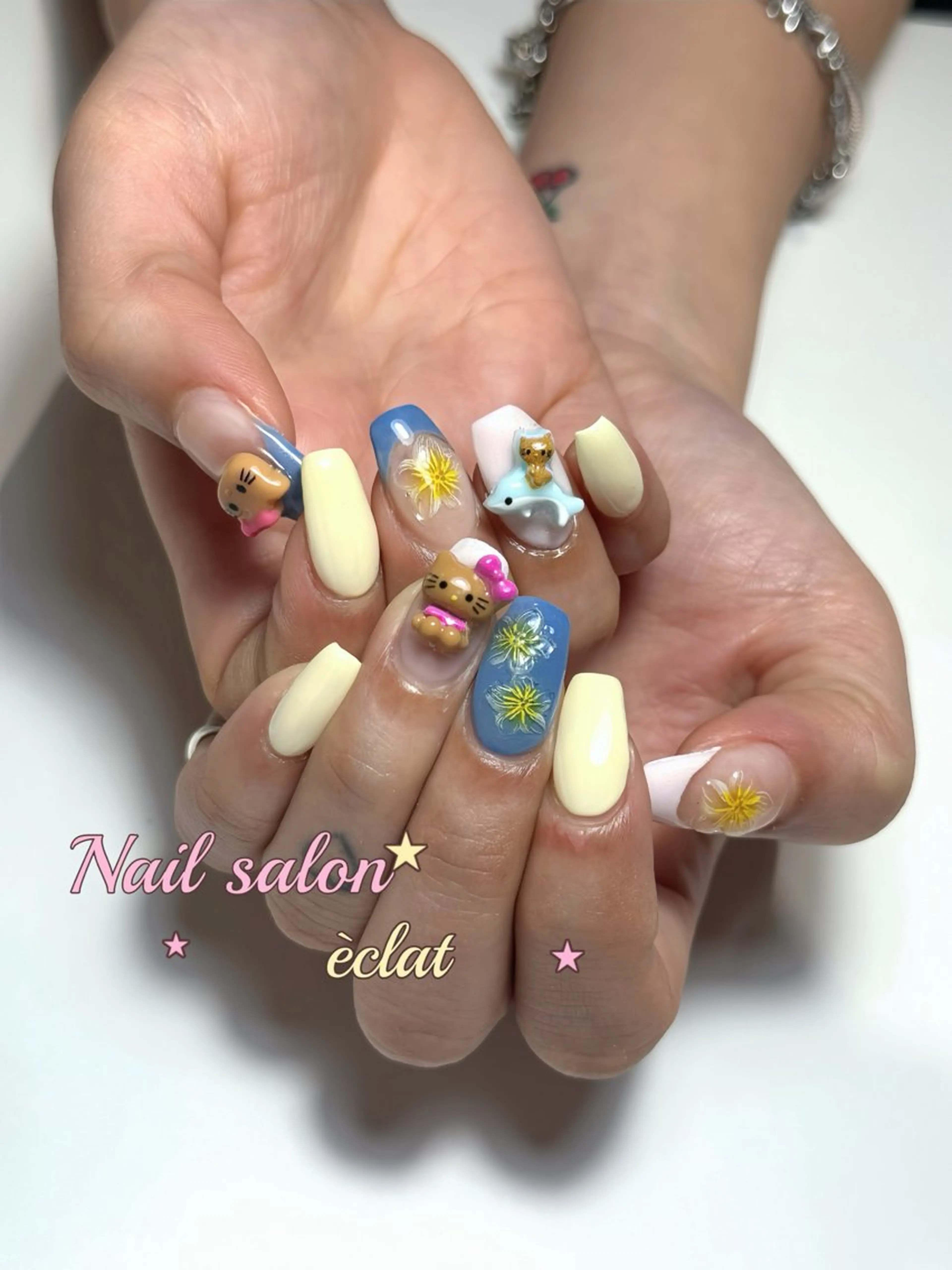 ネイル ハンドネイル éclat ⸝꙳.⋆ 栄｜矢場町のネイルデザイン