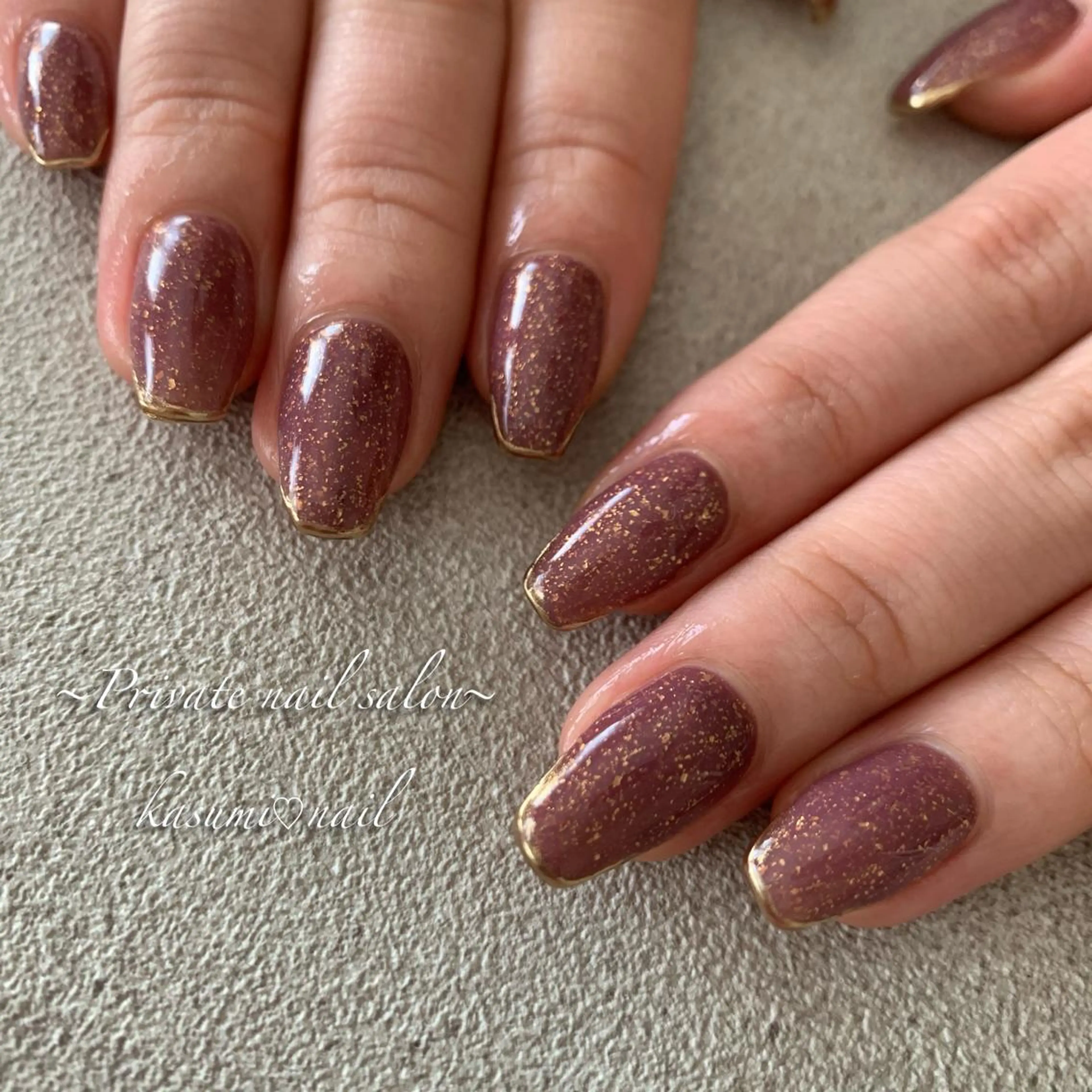 ネイル マグネットネイル ミラーネイル ニュアンスネイル KASUMI♡ Nailのネイルデザイン