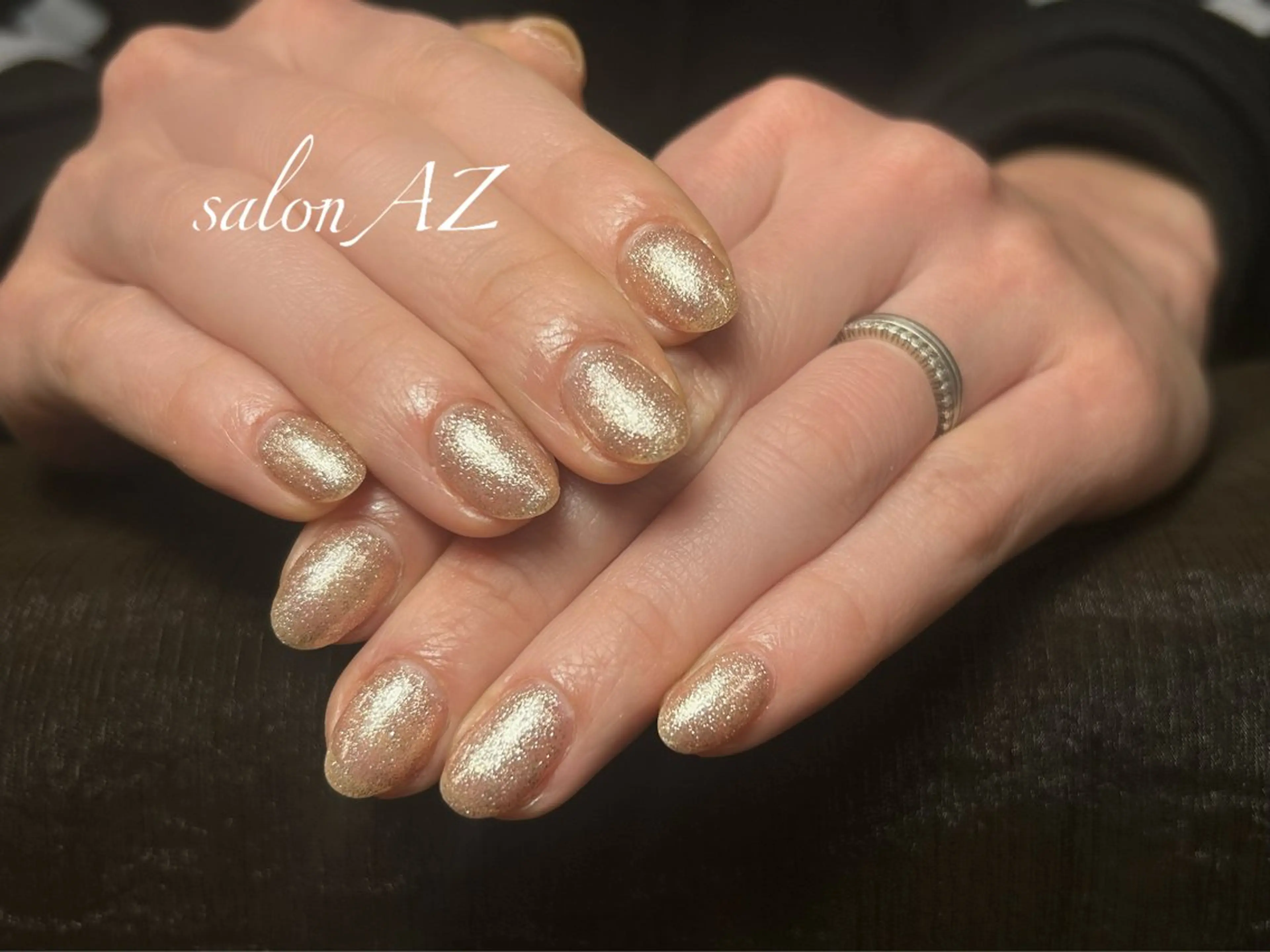 ネイル アートネイル フットネイル フレンチネイル マグネットネイル 持ち込み ハンドネイル salonAZ Miaのネイルデザイン