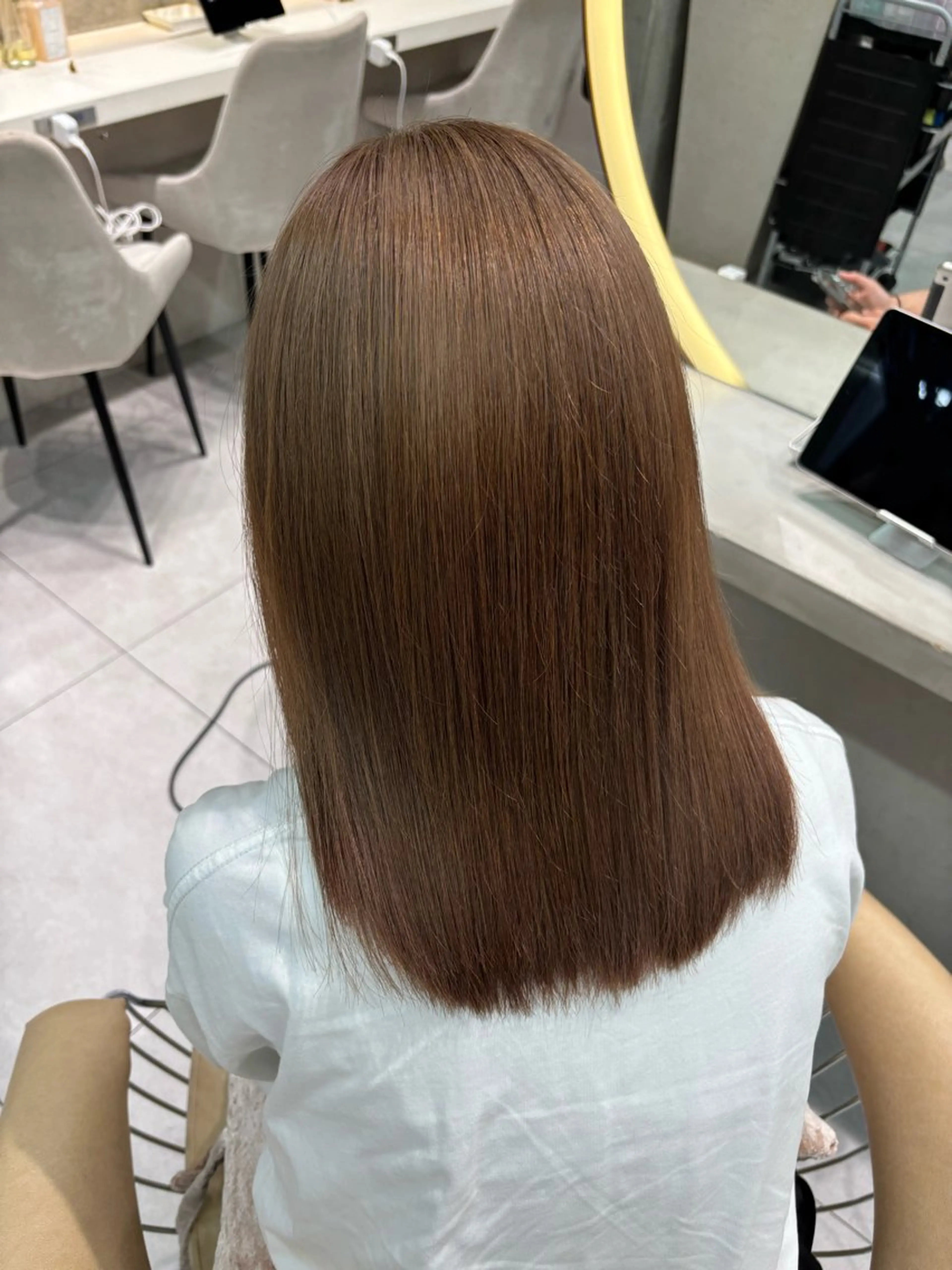 ロング あいり／艶髪 、透明感カラー🩶のヘアスタイル