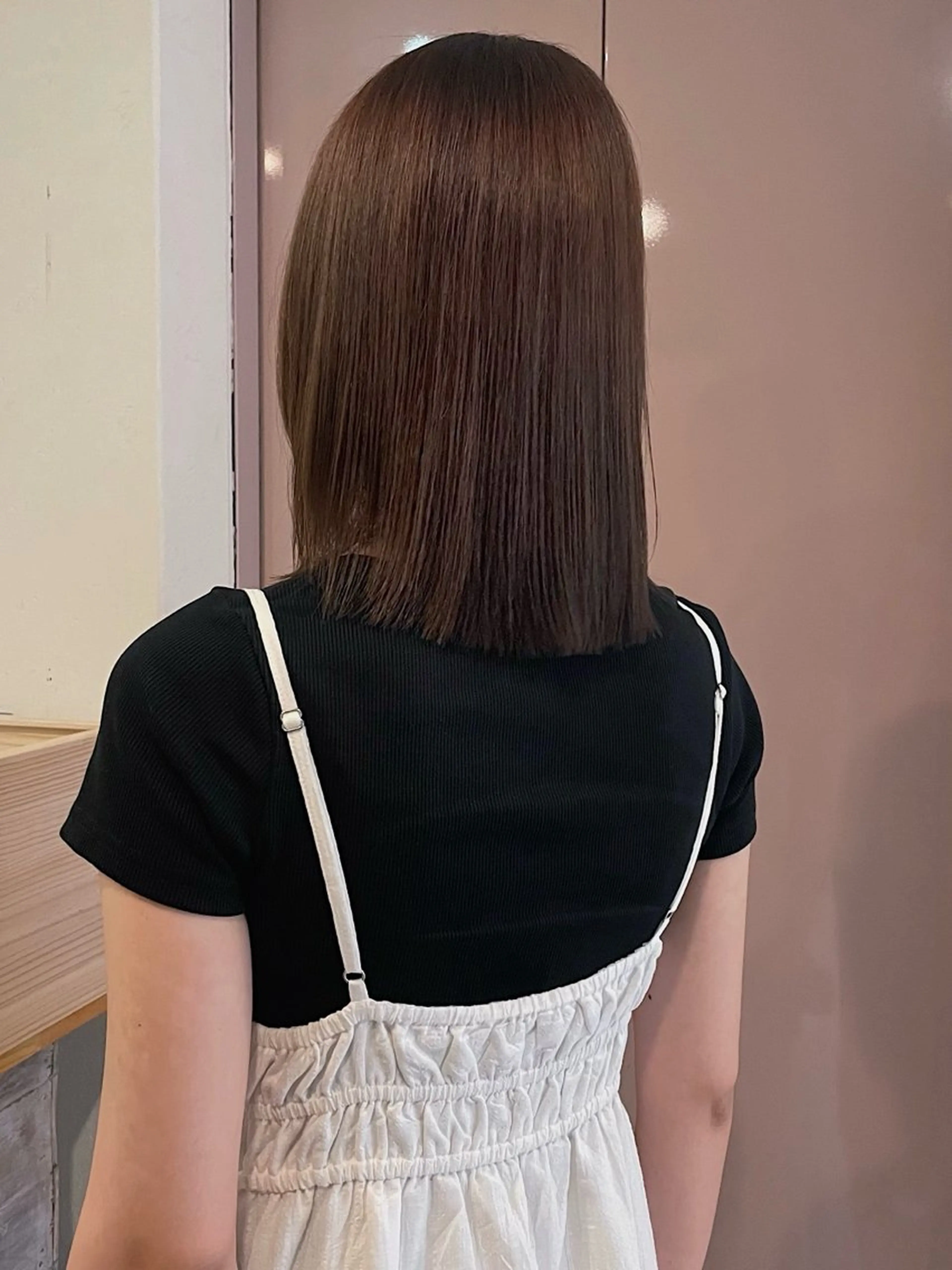 ショート 縮毛矯正 カット ヘアカラー トリートメント 大阪/梅田すぐ /パーマ落とし専門店のヘアスタイル