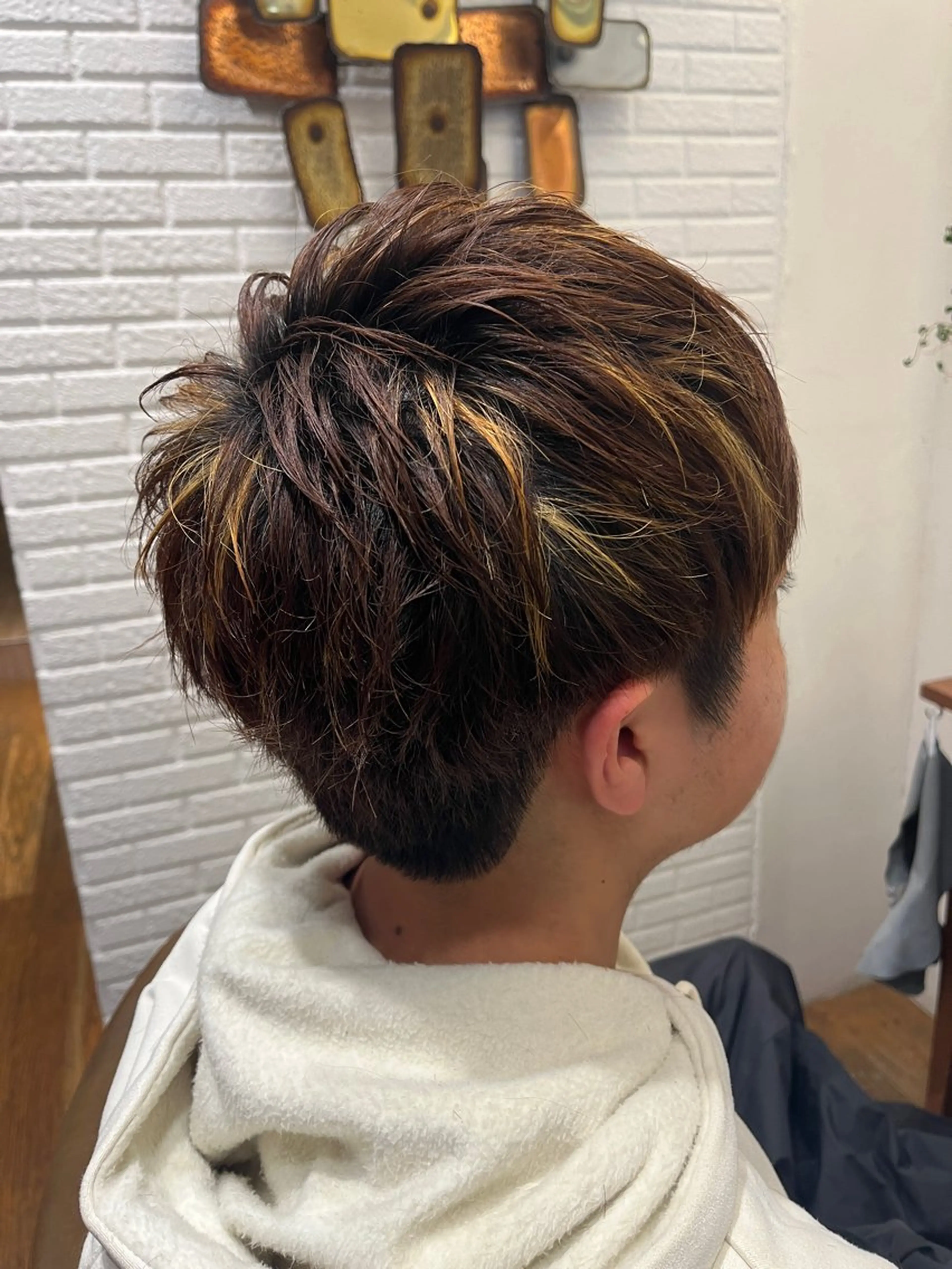 カラー メンズ hair atelier OZ 桑野店所属・佐藤 宰のヘアスタイル