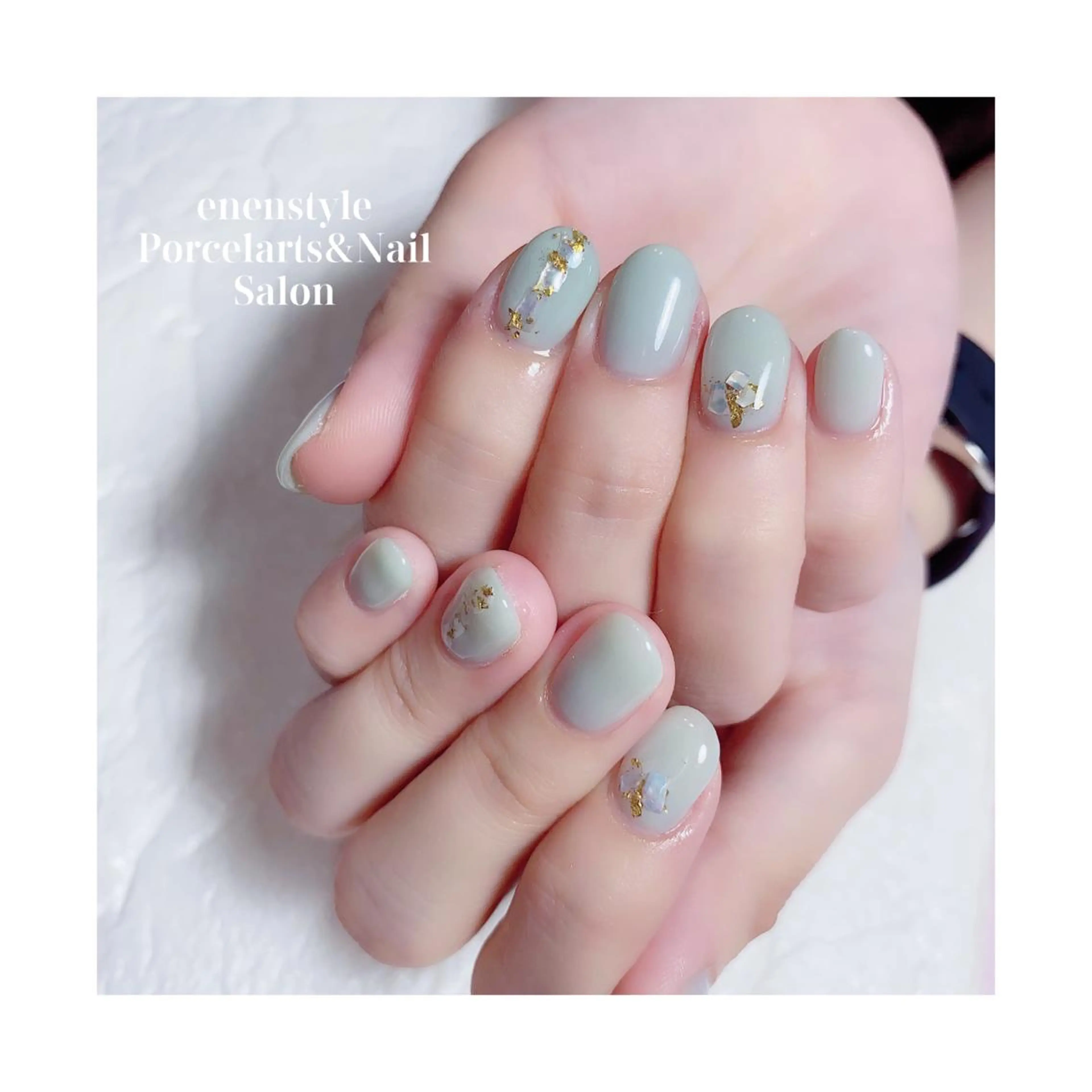 ショート ネイル ジェルネイル ニュアンスネイル オフィスネイル ワンカラーネイル パラジェル ハンドネイル 👑enen style👑のネイルデザイン