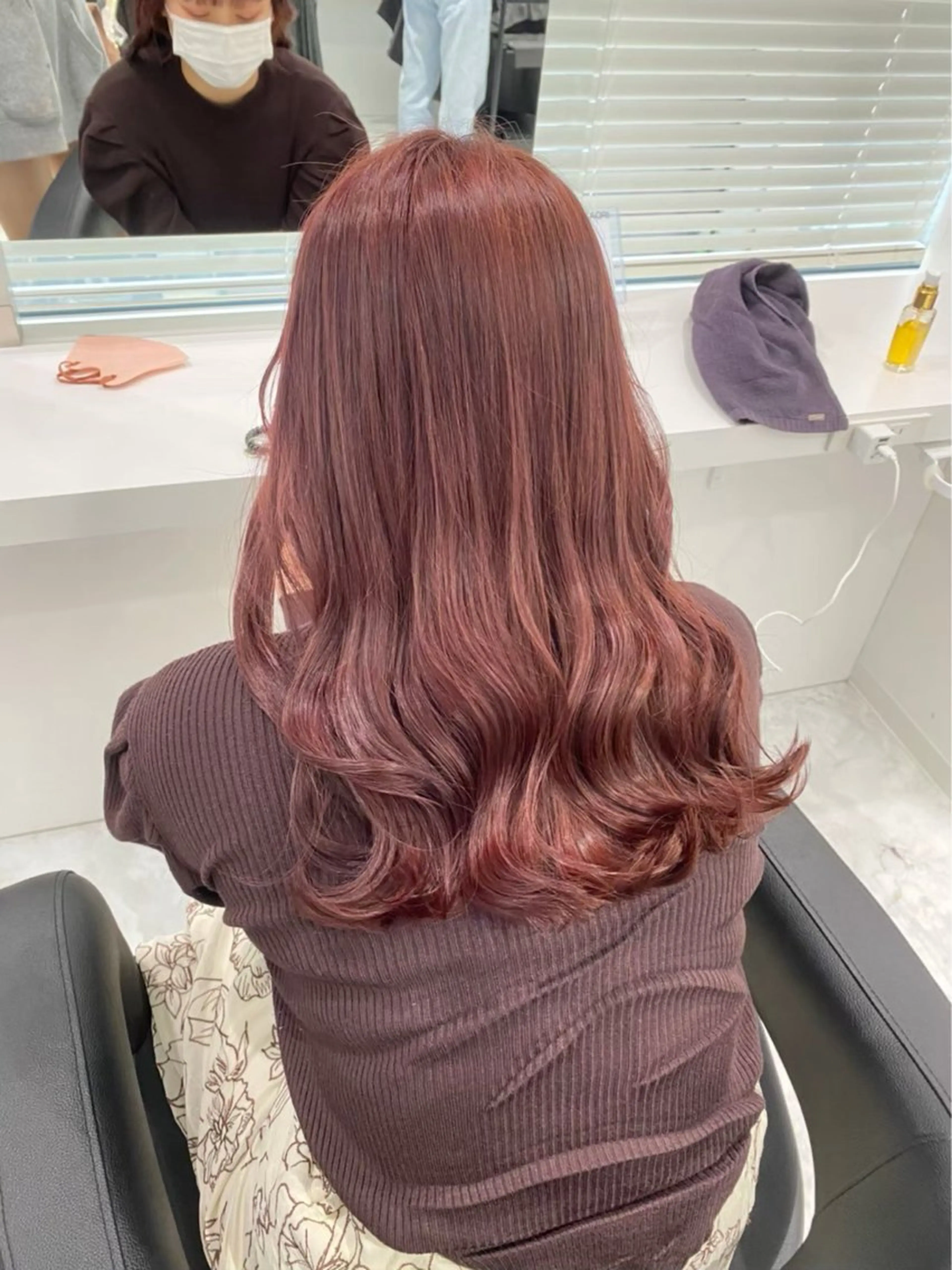 ロング カラー ヘアアレンジ ブリーチ ブリーチなしカラー 髪質改善 🫧モテる💗ダメー ジレスハイトーン🫧のヘアスタイル