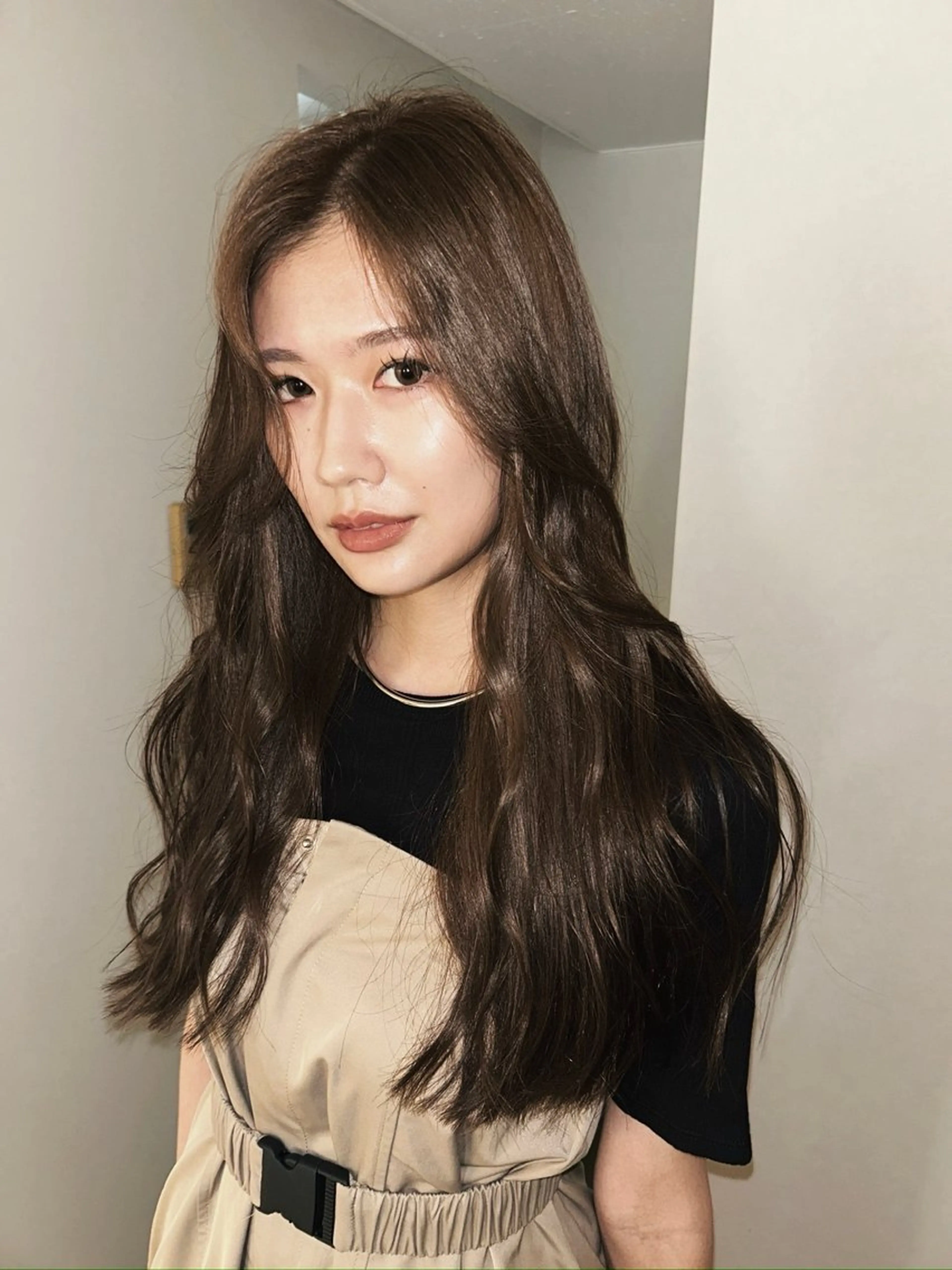 ロング カラー ヘアカラー 【une】 nanamiのヘアスタイル