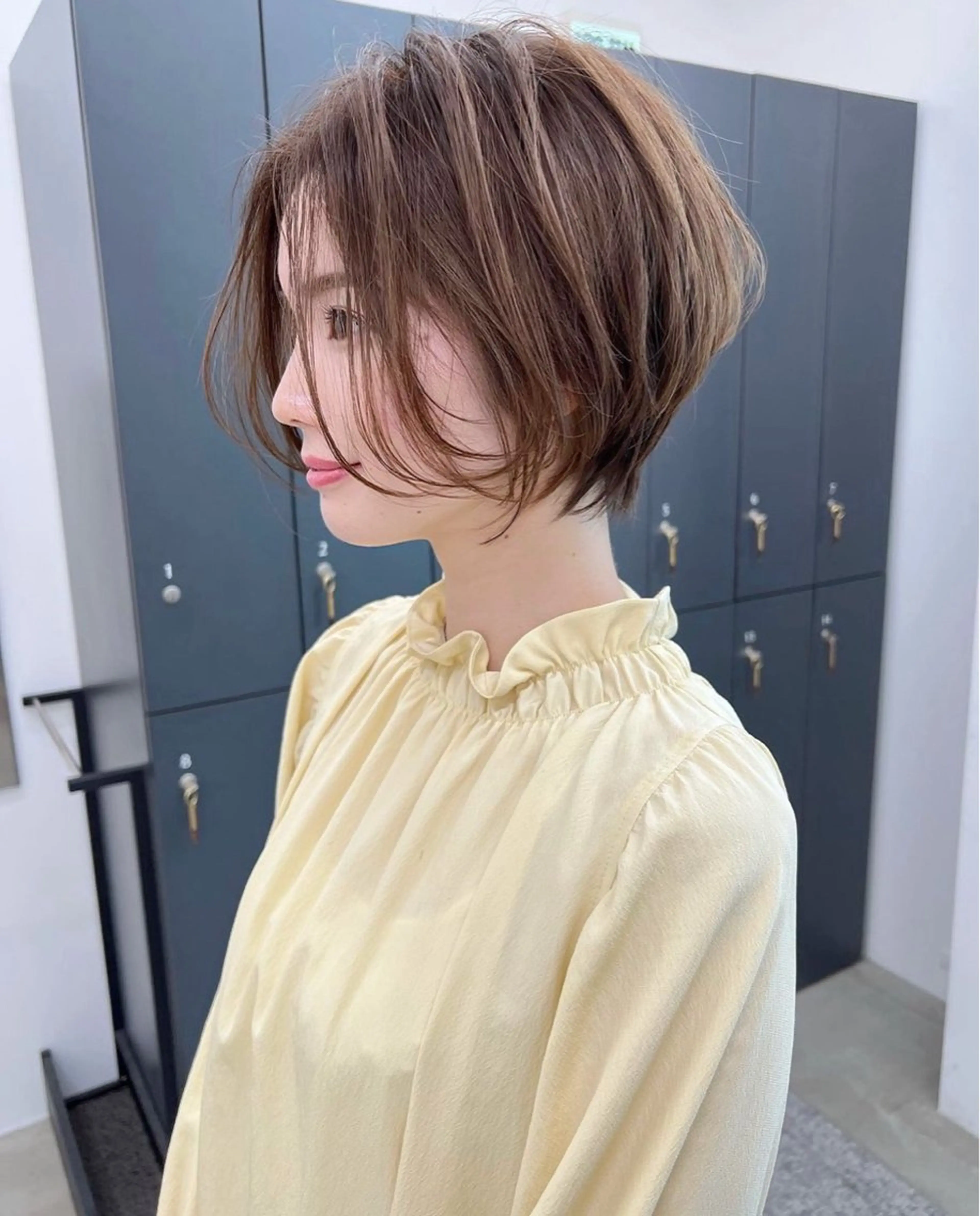 ショート パーマ urara/ショート /透明感カラーのヘアスタイル