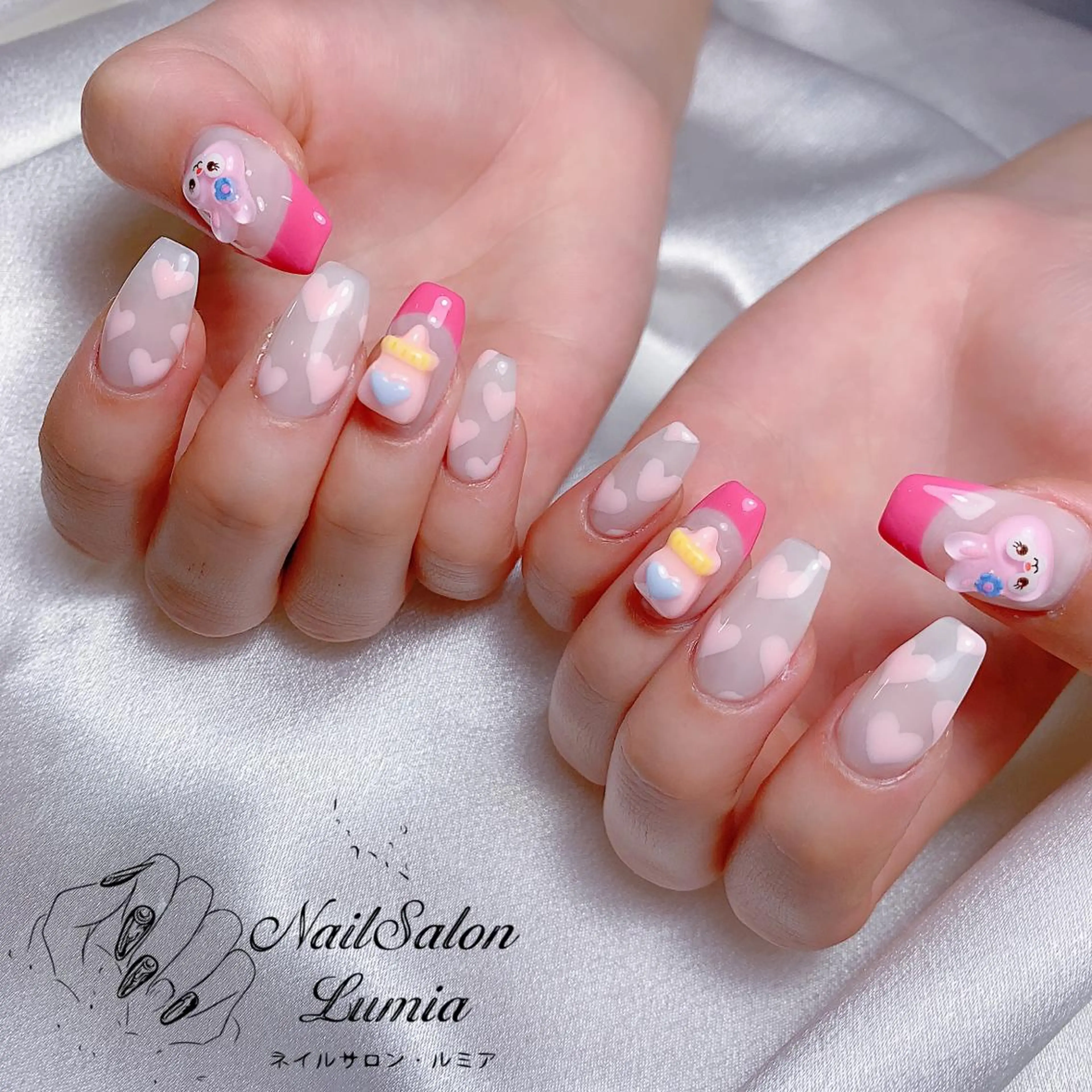 ネイル ハンドネイル ネイルサロン ルミア Lumia 店長のネイルデザイン