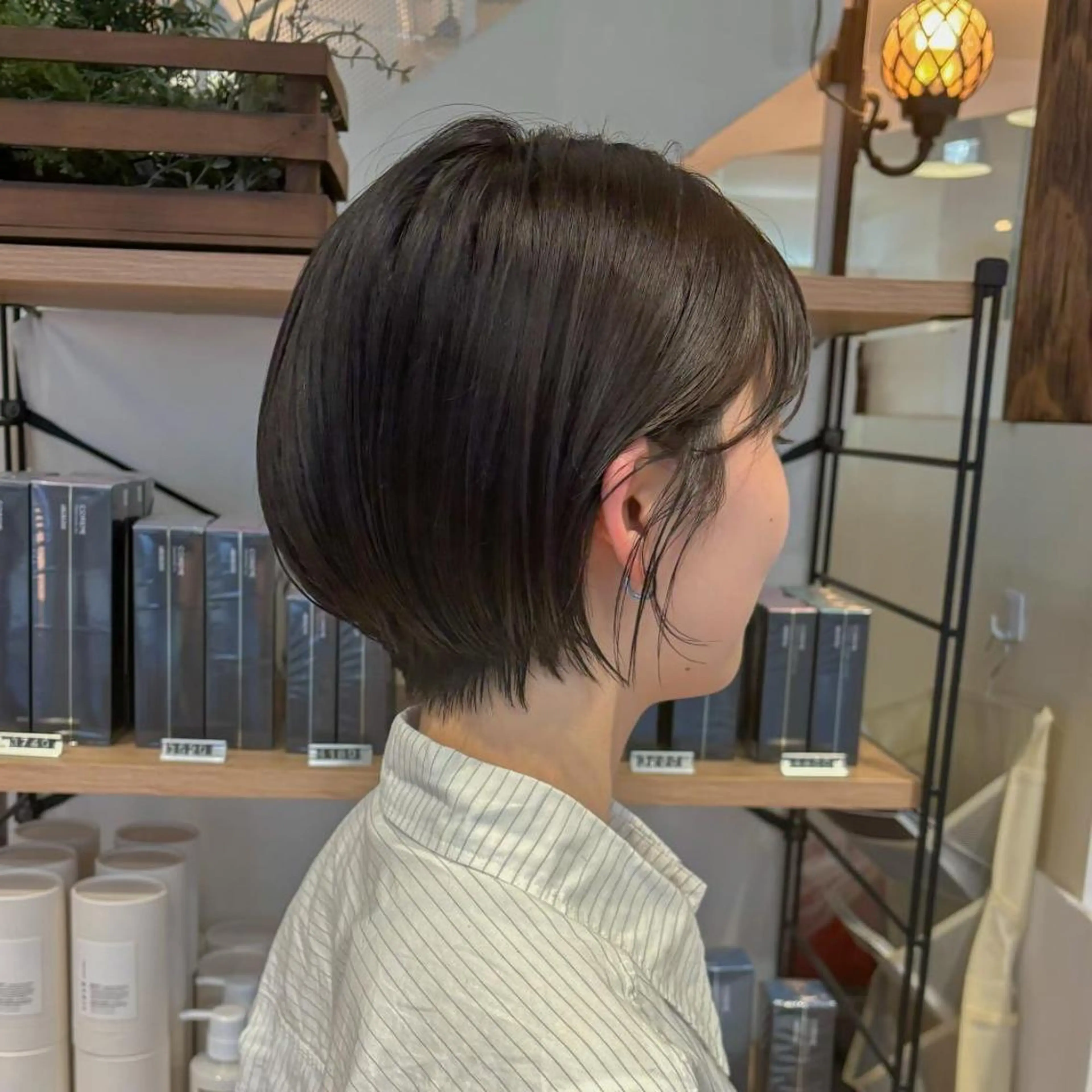 ショート 大下 悠花のヘアスタイル