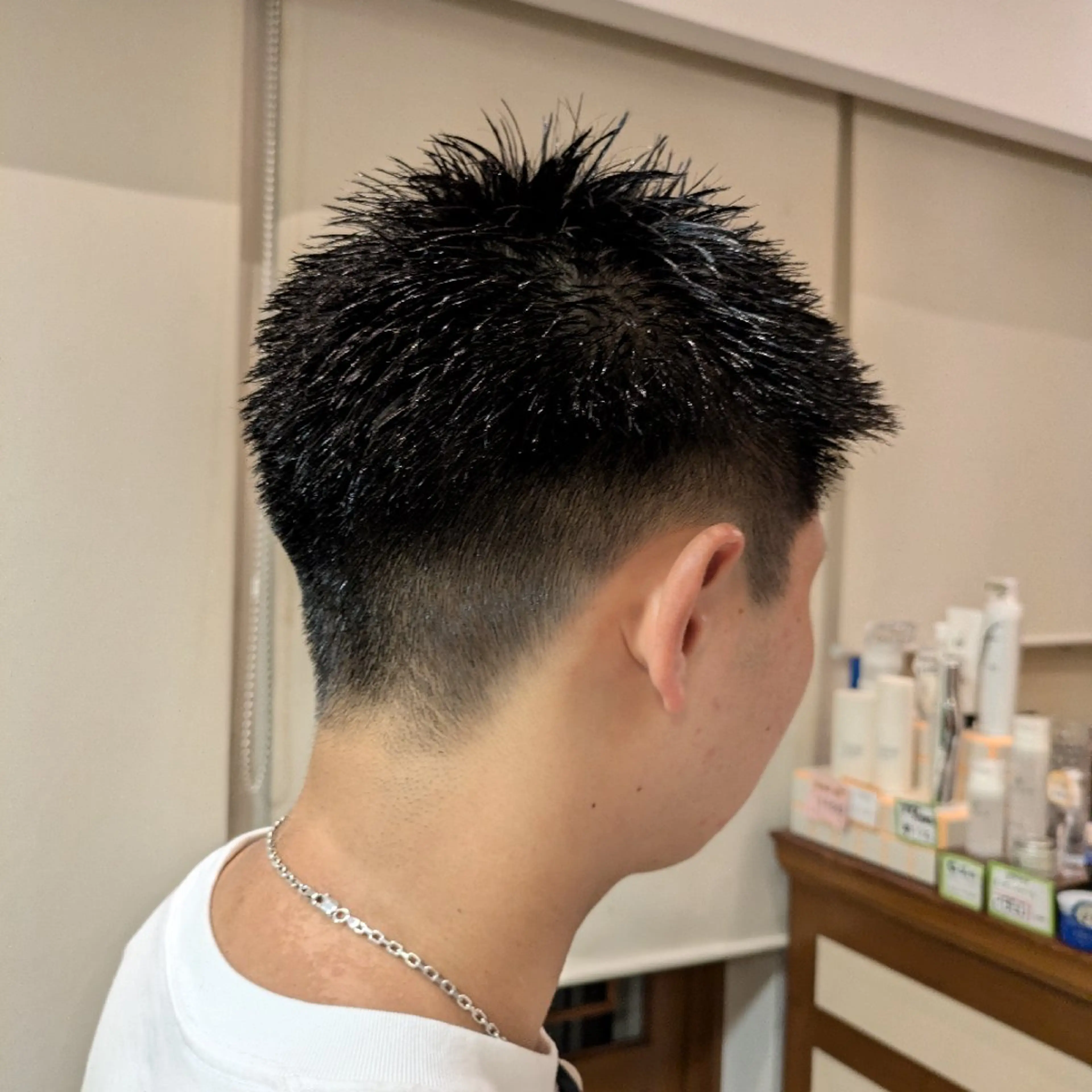 メンズ 田中 秋水のヘアスタイル