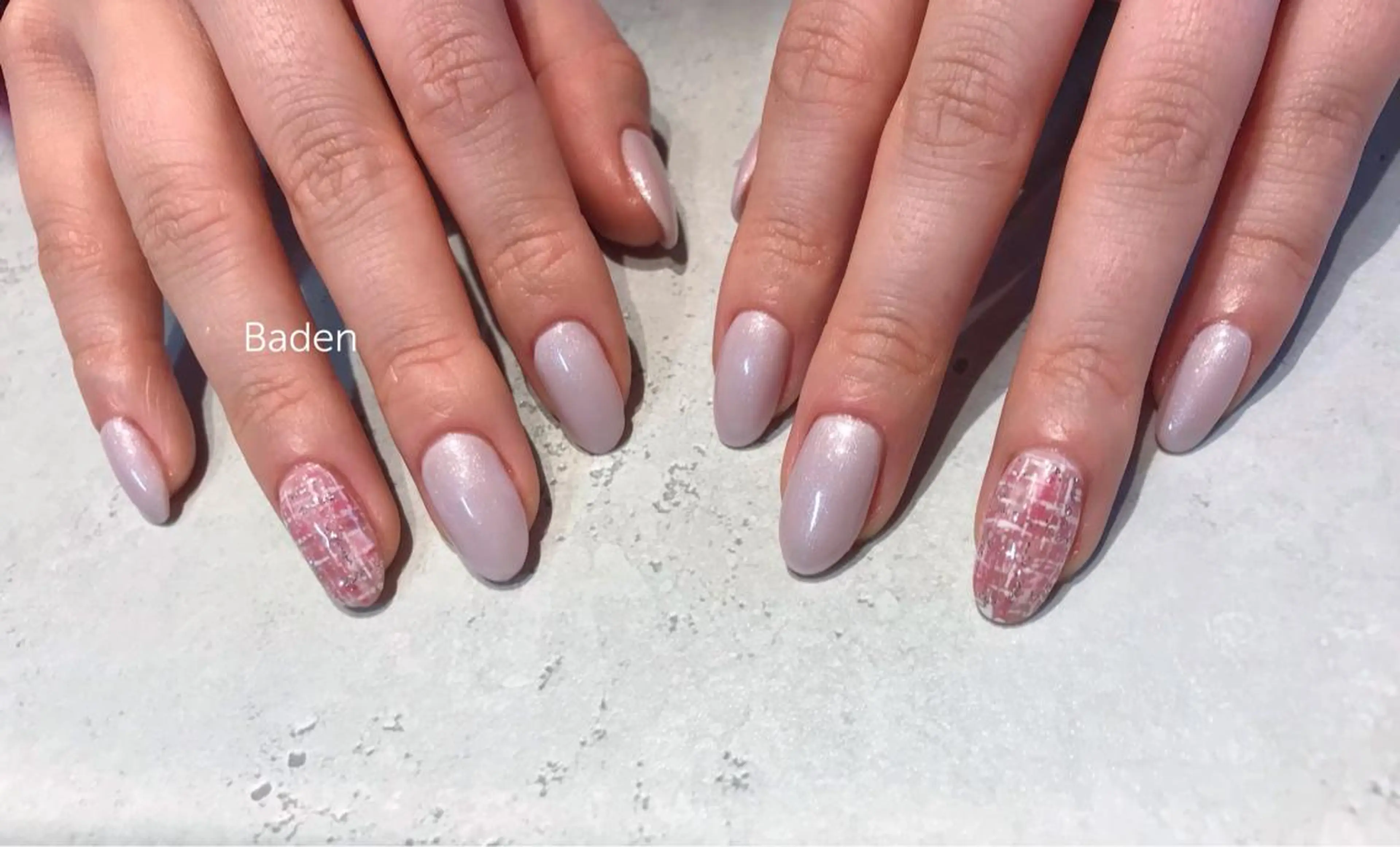 ネイル ワンカラーネイル 春ネイル ハンドネイル Baden Nail ﾊﾞ-ﾃﾞﾝ ﾈｲﾙのネイルデザイン