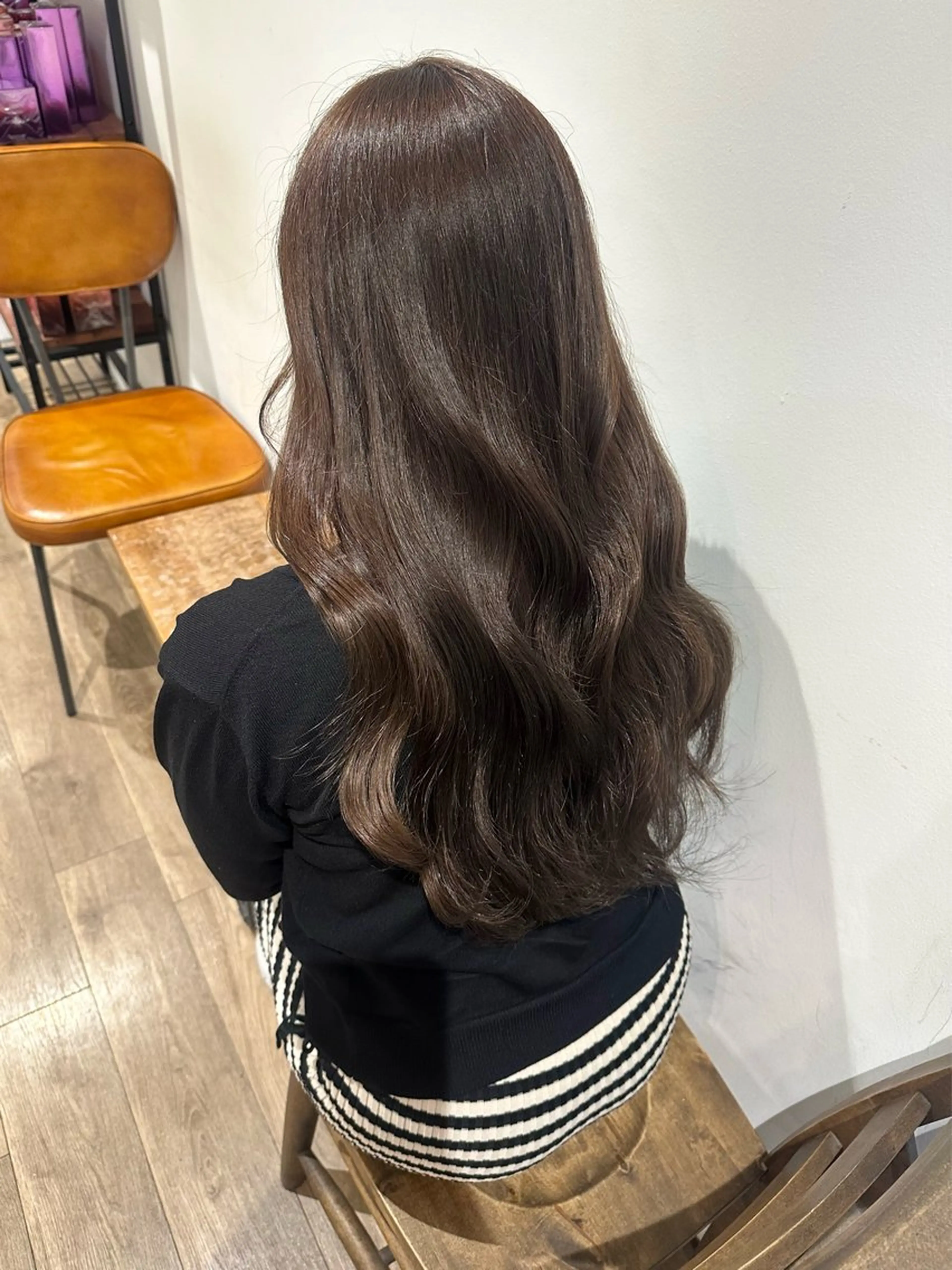 ロング カラー ヘアアレンジ ブリーチ 透明感カラー カット ヘアカラー トリートメント Himawari♡ 柔らかいカラーのヘアスタイル