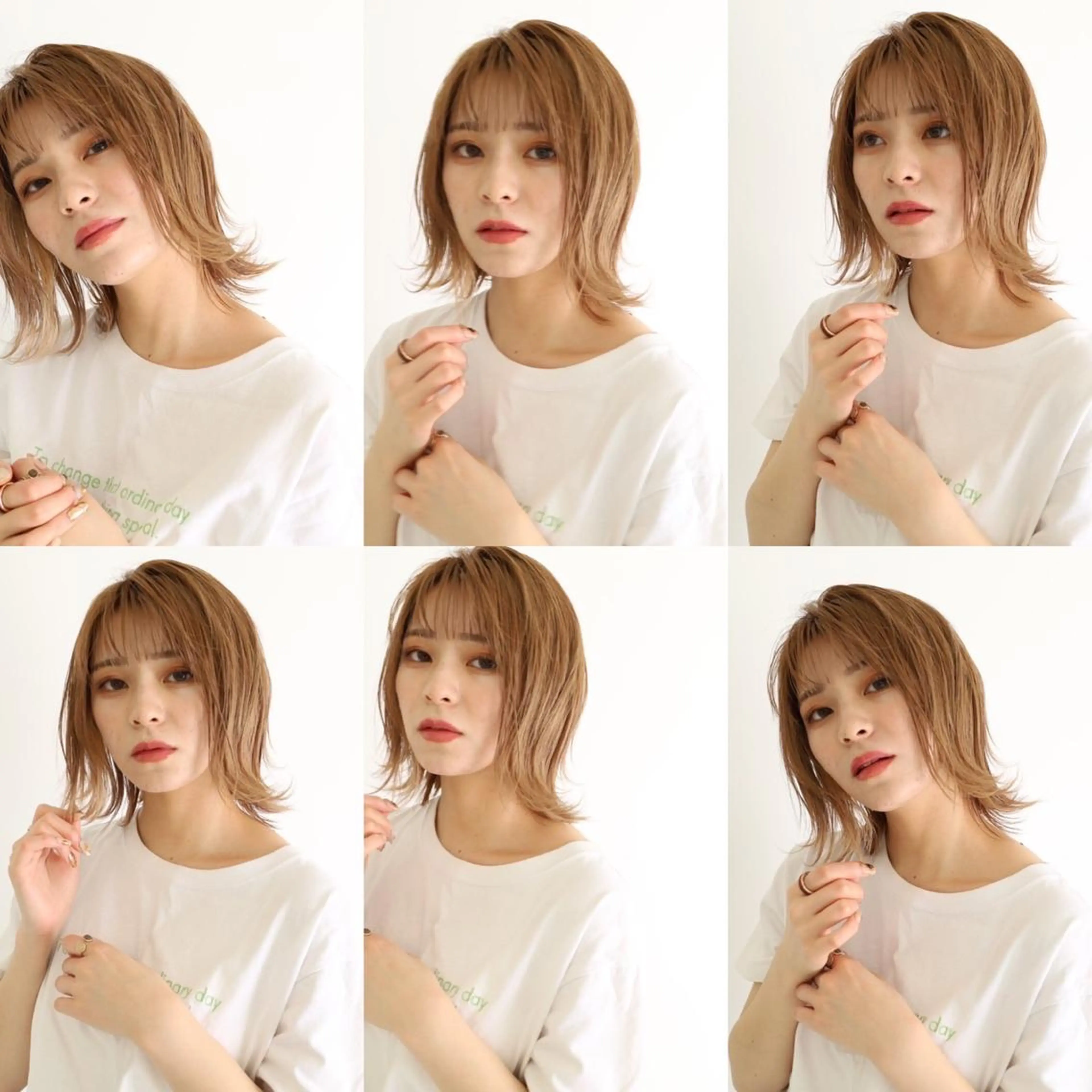 ミディアム カラー カット ヘアカラー パーマ 縮毛矯正 トリートメント ヘッドスパ 難しい髪質の縮毛矯正 高岡/射水/髪質改善のヘアスタイル