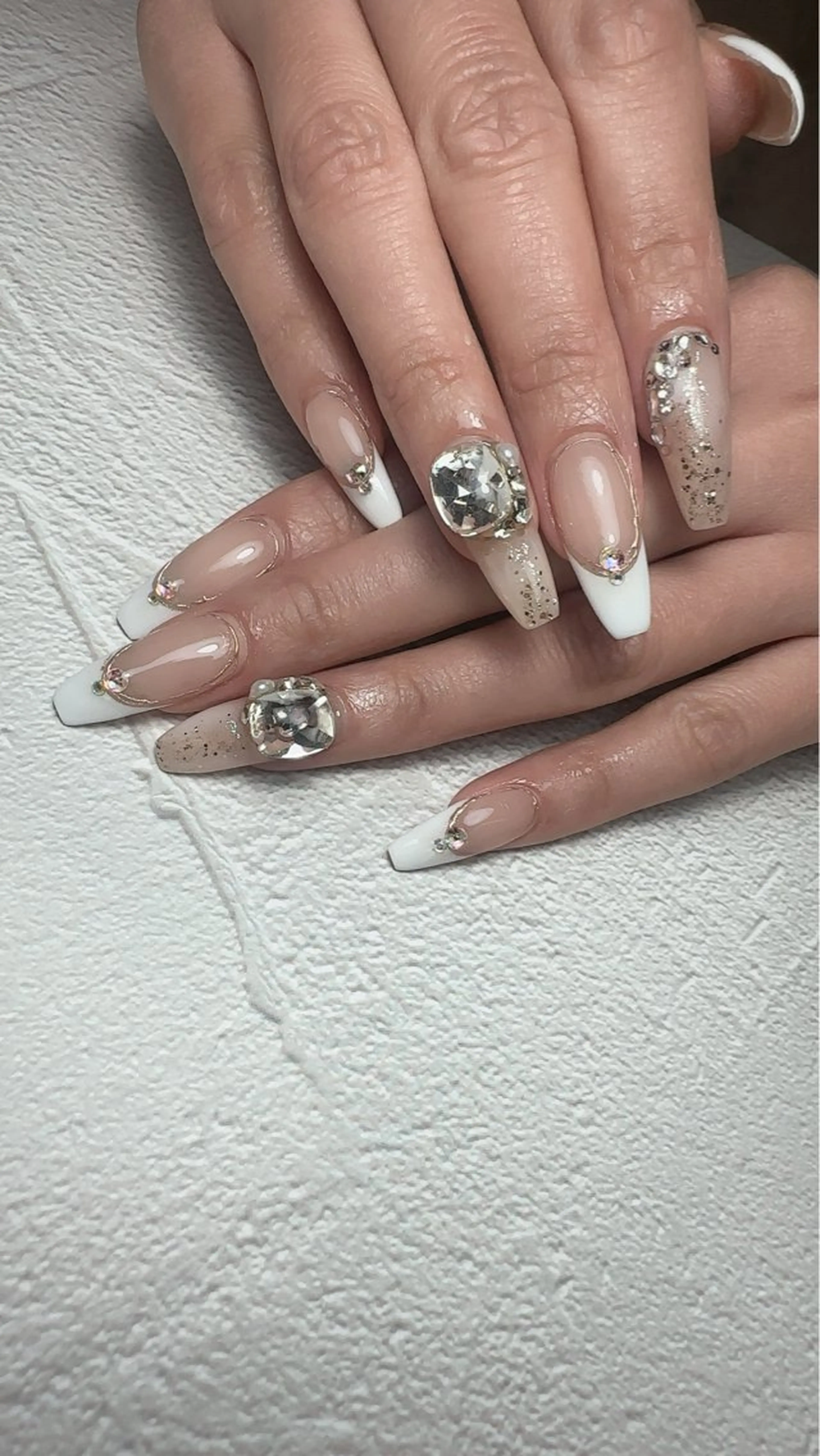 ネイル アートネイル ハート マグネットネイル 持ち込み ニュアンスネイル ハンドネイル Nailsalon Mimiy..♡のネイルデザイン