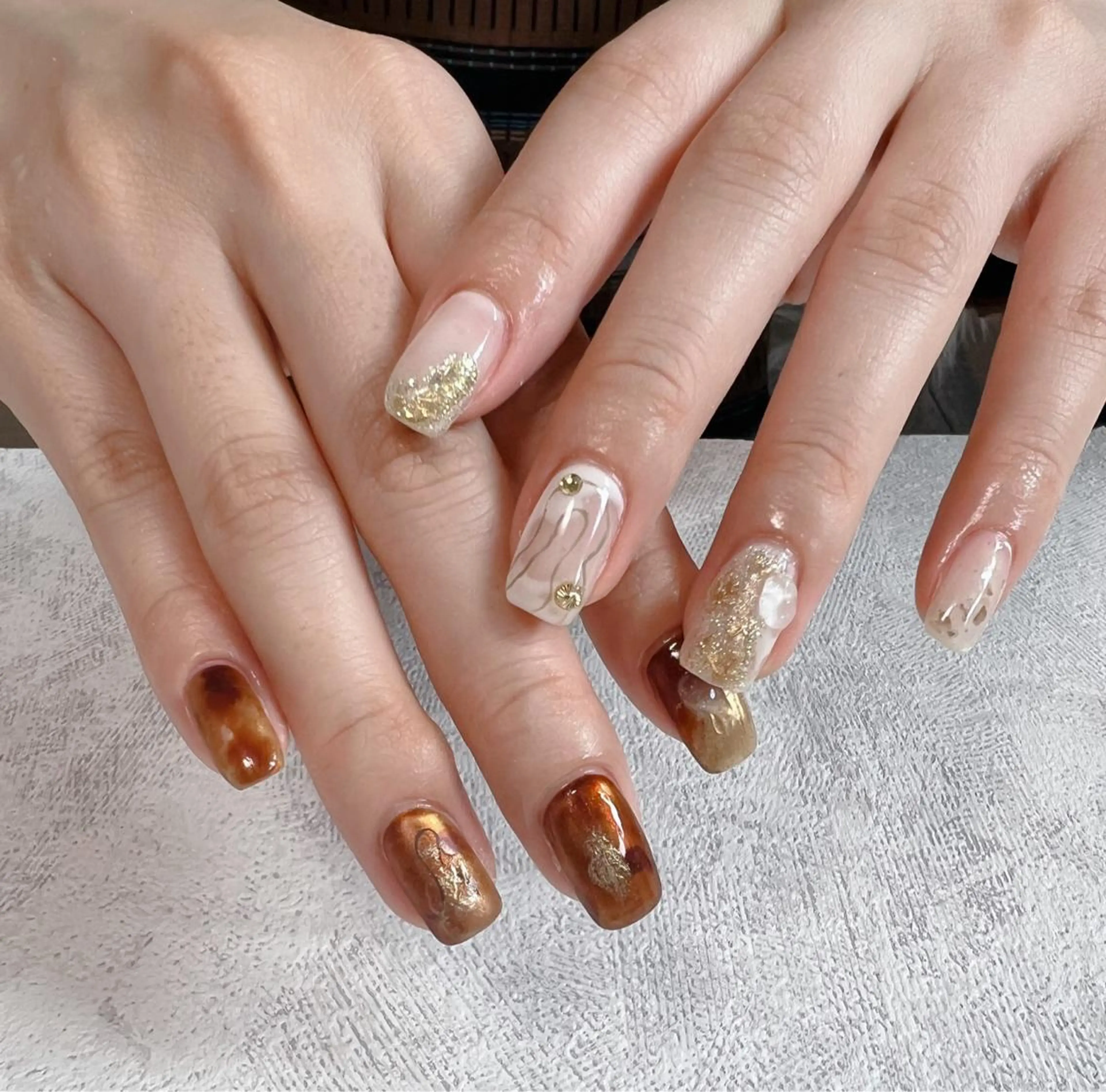 ネイル ハンドネイル 𝑺 𝒏𝒂𝒊𝒍✳︎のネイルデザイン